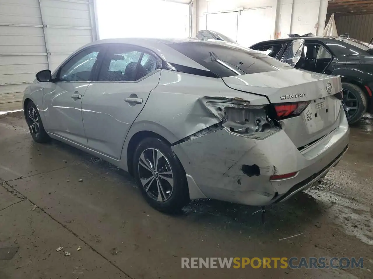 2 Photograph of a damaged car 3N1AB8CV9MY260562 NISSAN SENTRA 2021