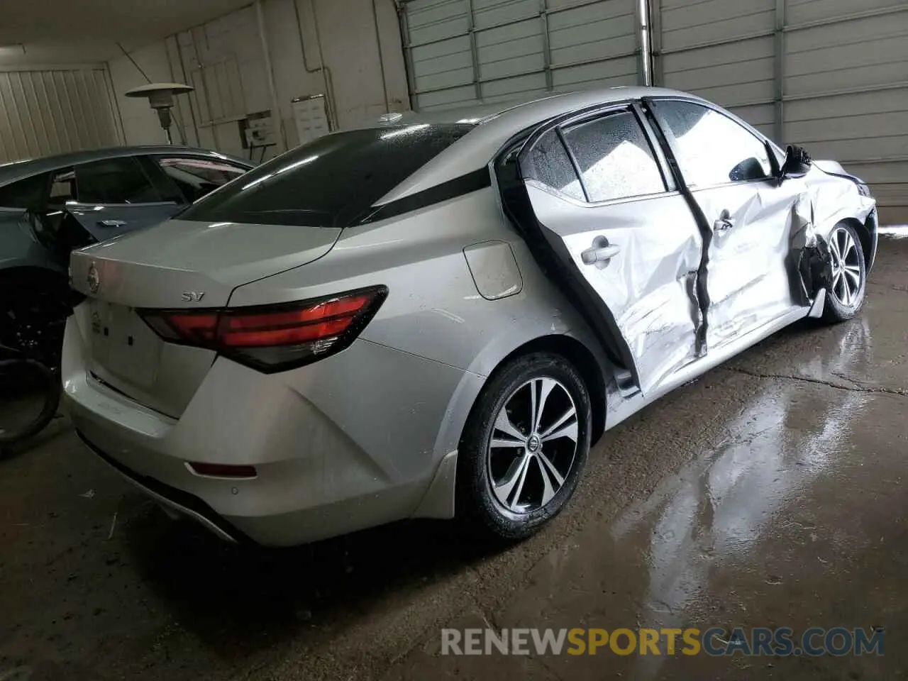 3 Photograph of a damaged car 3N1AB8CV9MY260562 NISSAN SENTRA 2021