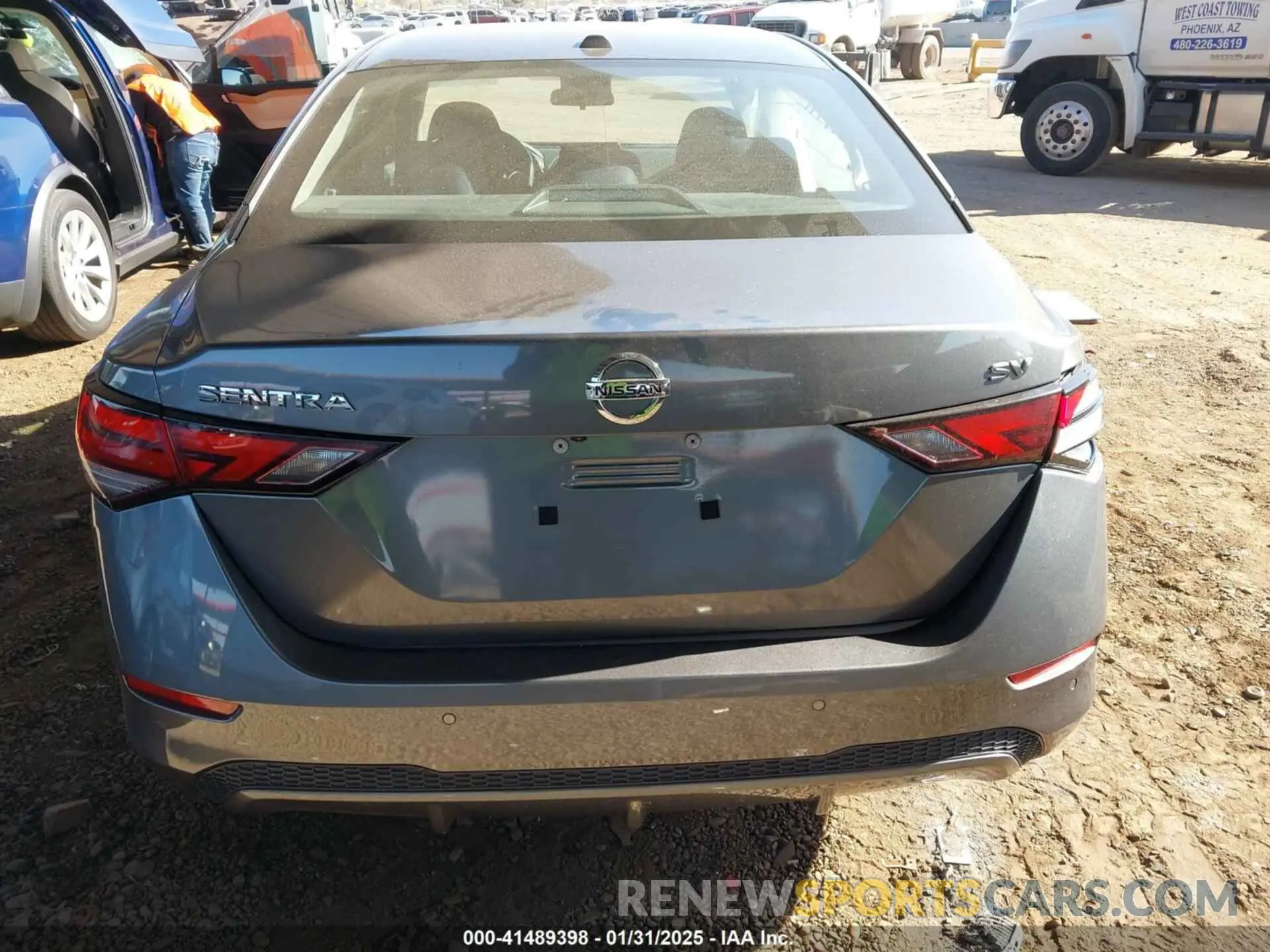 16 Photograph of a damaged car 3N1AB8CV9MY269665 NISSAN SENTRA 2021