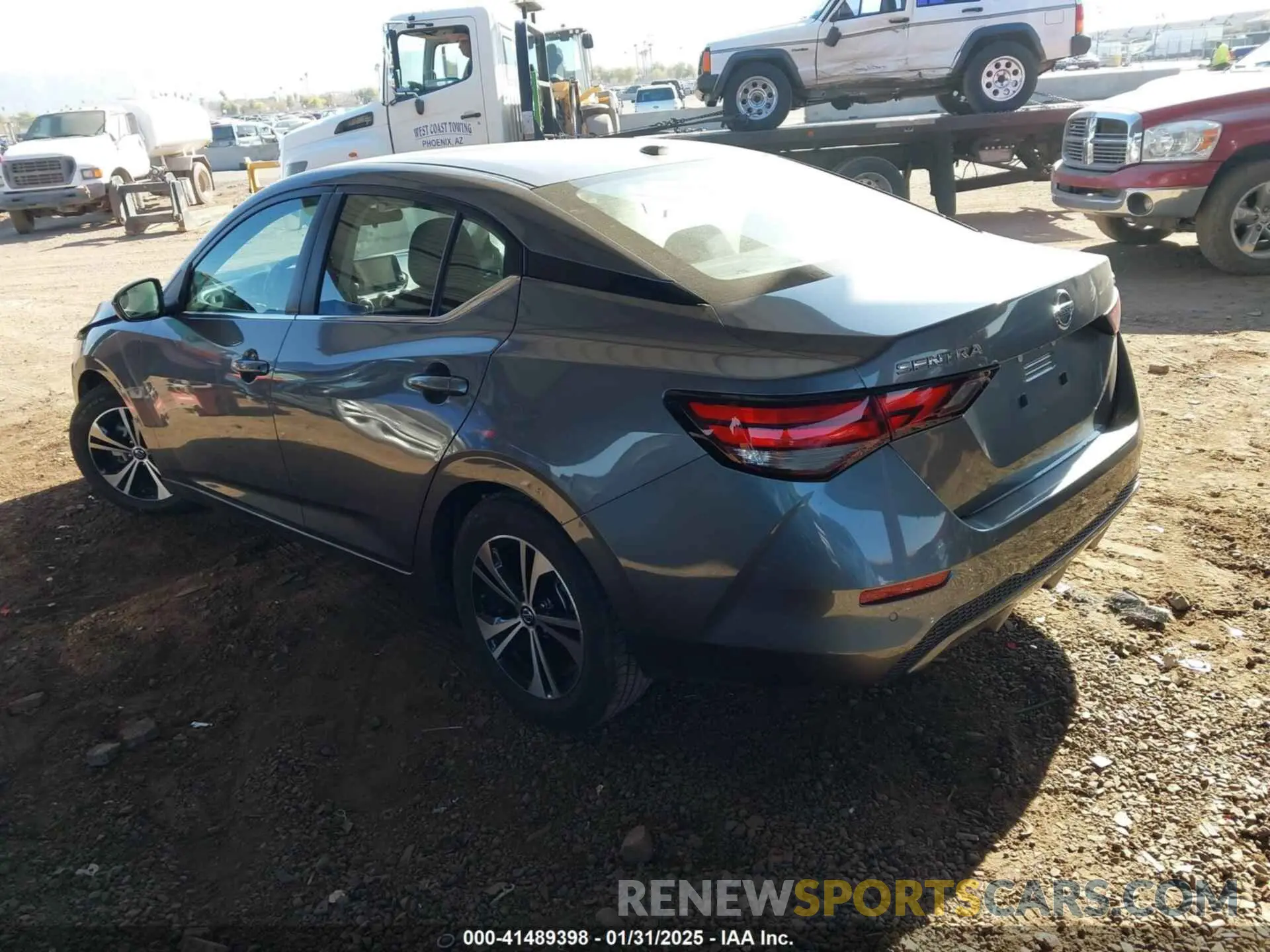 3 Photograph of a damaged car 3N1AB8CV9MY269665 NISSAN SENTRA 2021