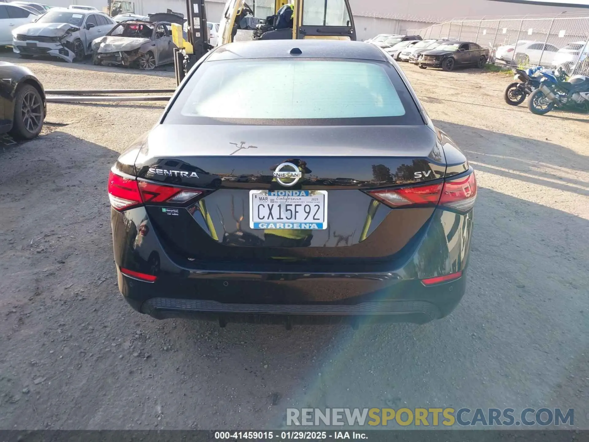 17 Photograph of a damaged car 3N1AB8CV9MY279712 NISSAN SENTRA 2021