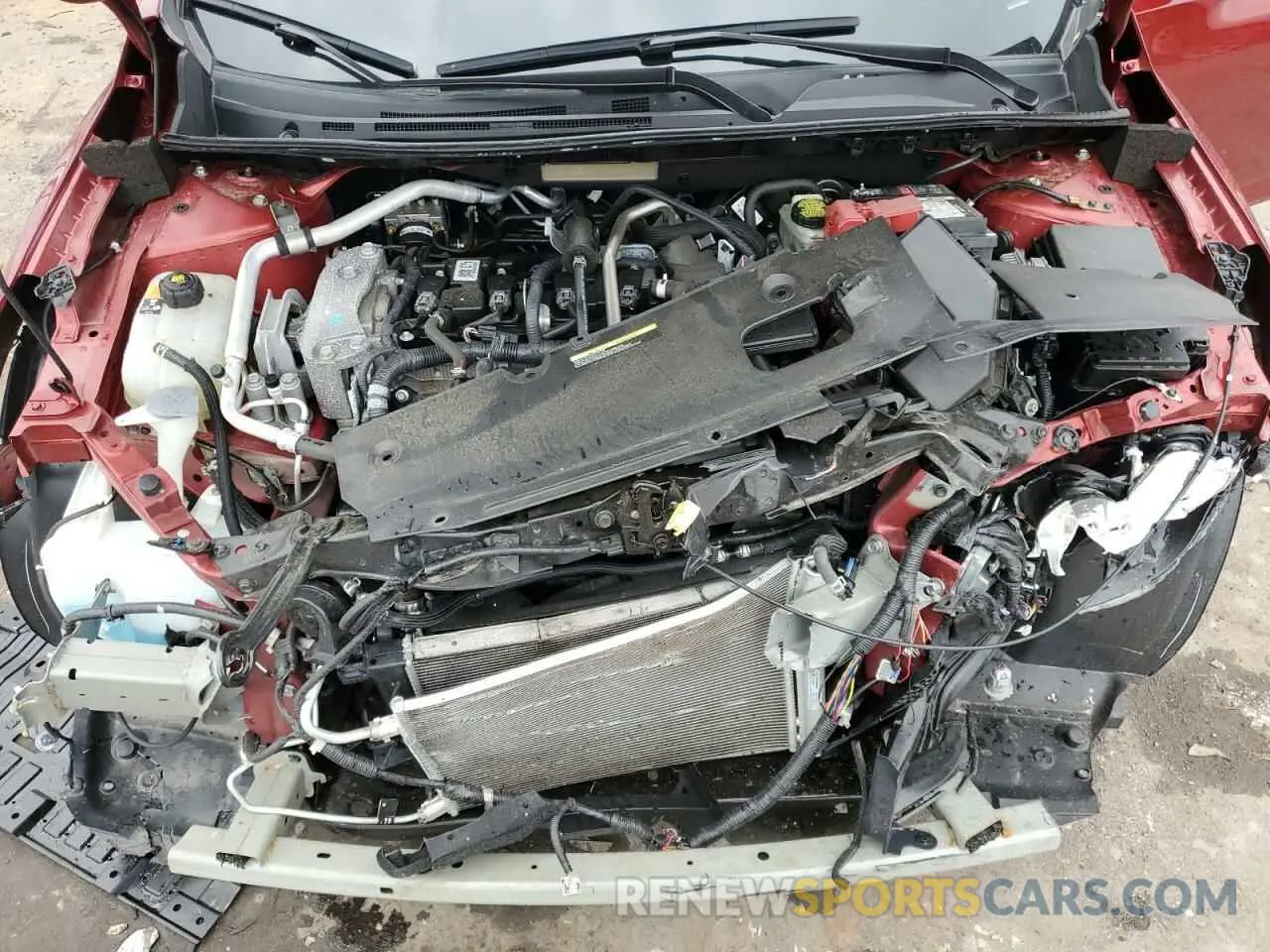 11 Photograph of a damaged car 3N1AB8CV9MY280021 NISSAN SENTRA 2021