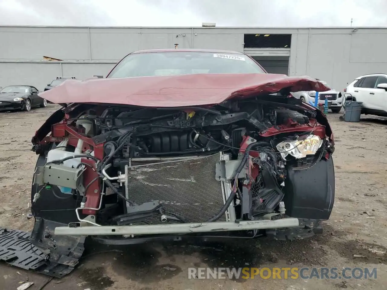 5 Photograph of a damaged car 3N1AB8CV9MY280021 NISSAN SENTRA 2021