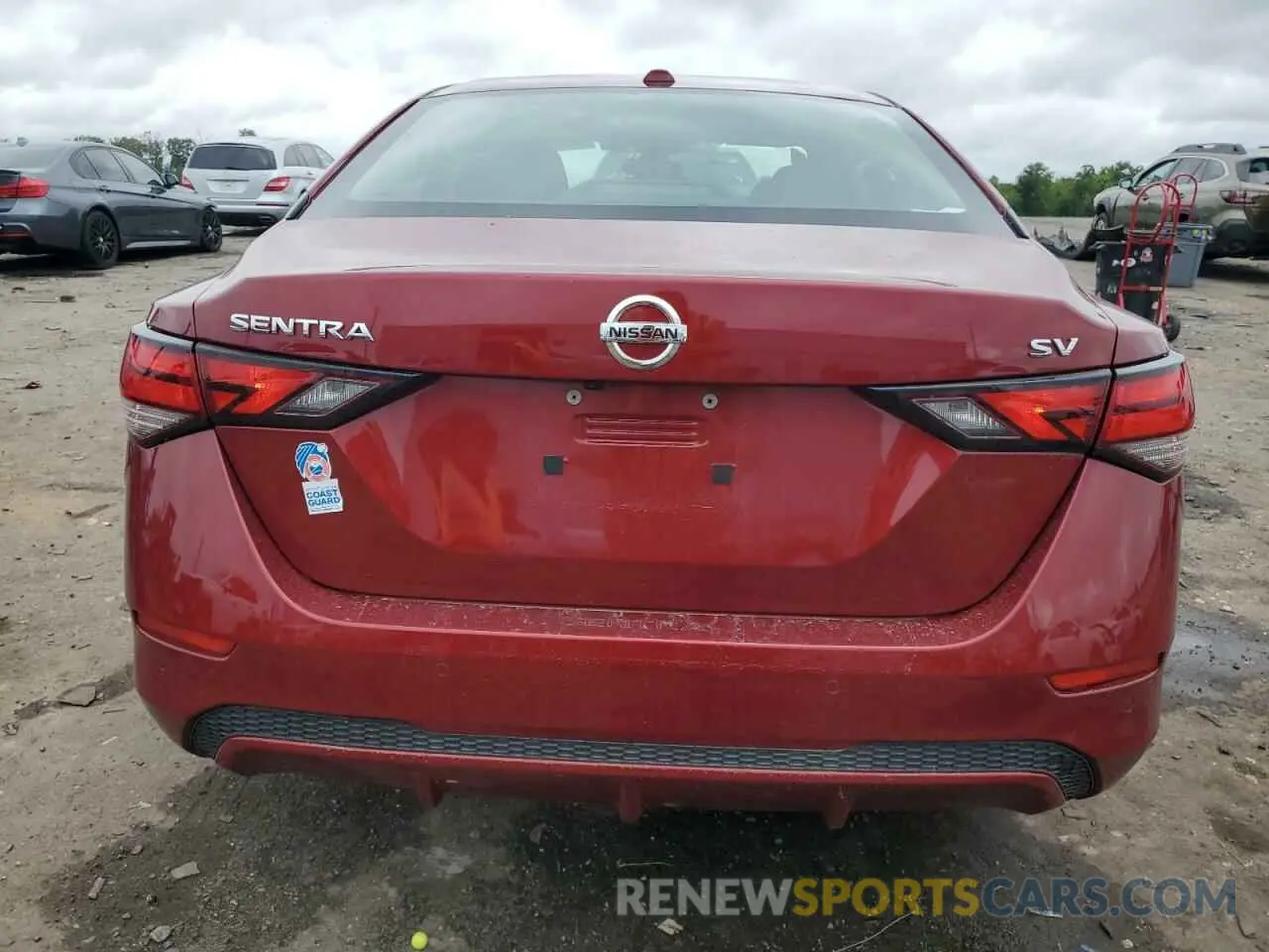 6 Photograph of a damaged car 3N1AB8CV9MY280021 NISSAN SENTRA 2021