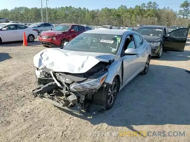 10 Photograph of a damaged car 3N1AB8CV9MY285963 NISSAN SENTRA 2021