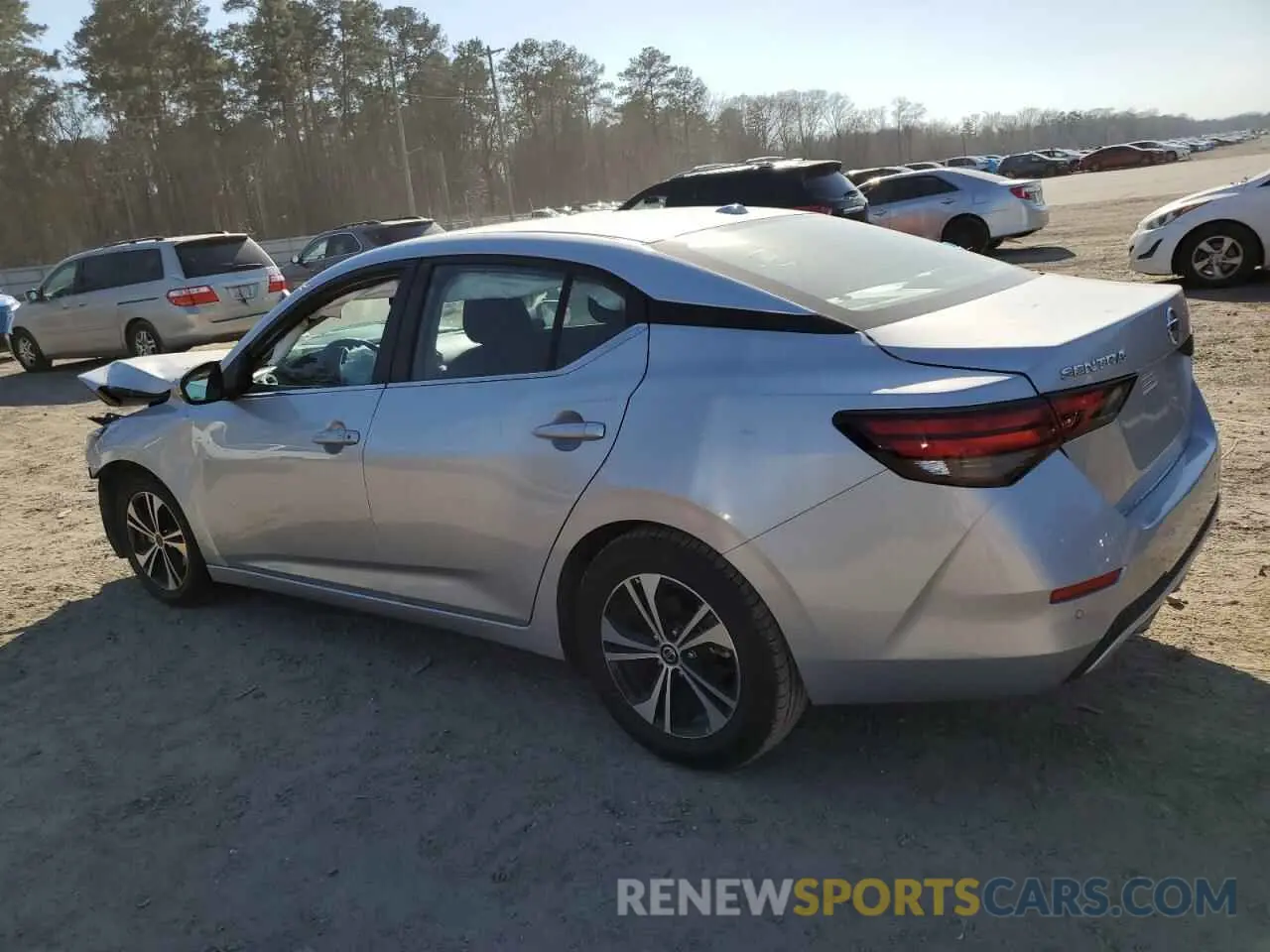 2 Photograph of a damaged car 3N1AB8CV9MY285963 NISSAN SENTRA 2021