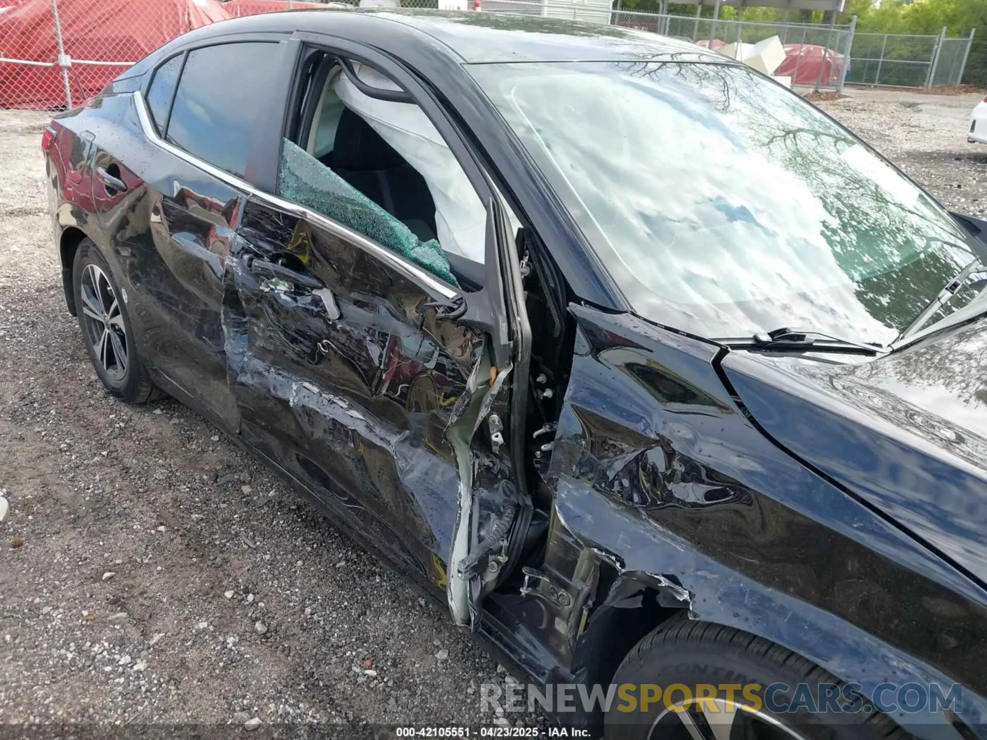 6 Photograph of a damaged car 3N1AB8CV9MY287602 NISSAN SENTRA 2021