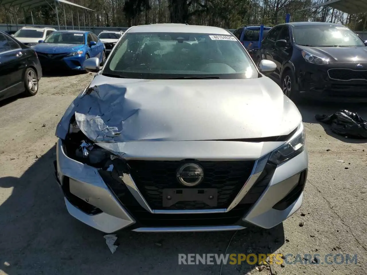 5 Photograph of a damaged car 3N1AB8CV9MY291276 NISSAN SENTRA 2021