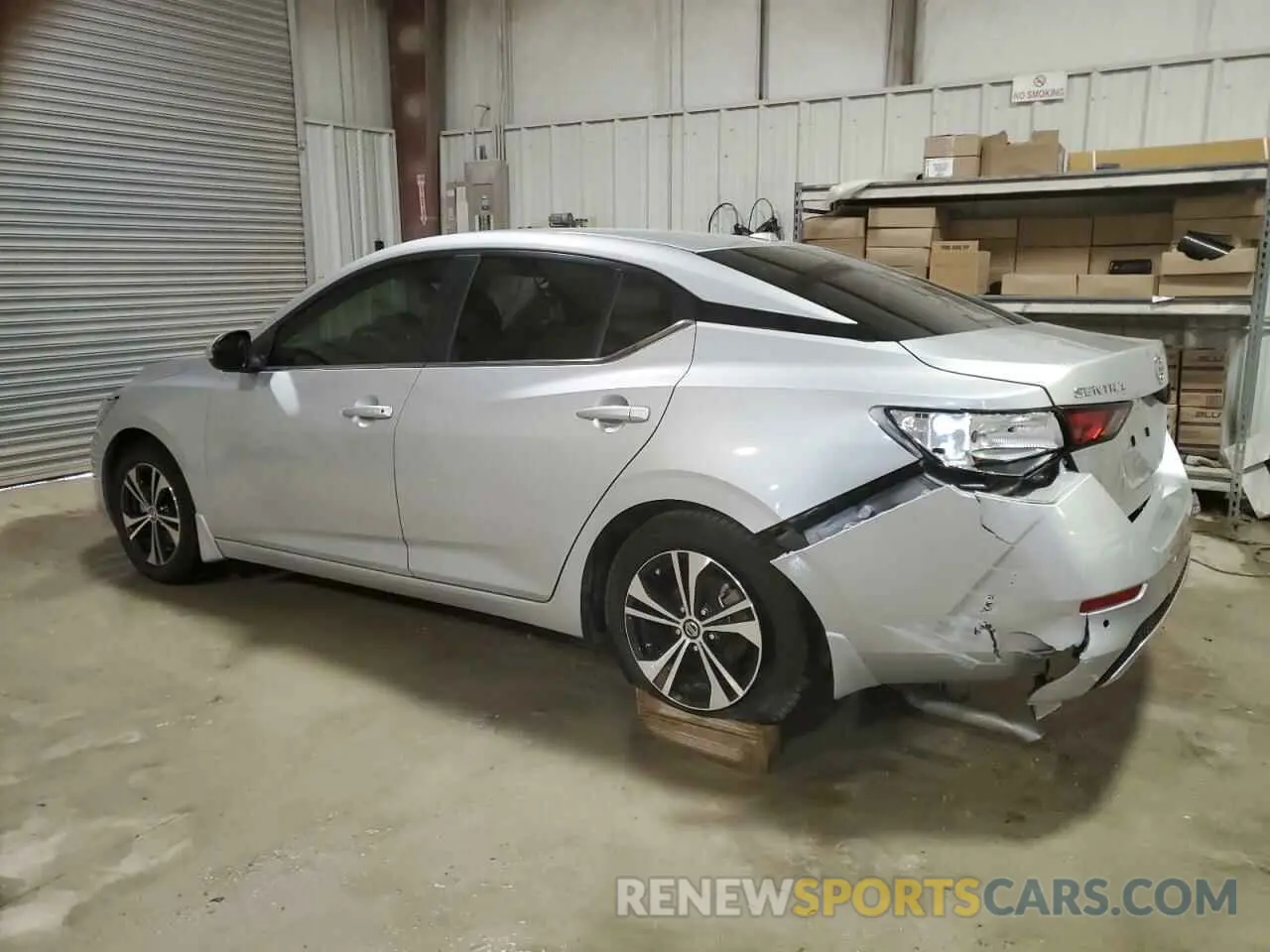 2 Photograph of a damaged car 3N1AB8CV9MY312465 NISSAN SENTRA 2021