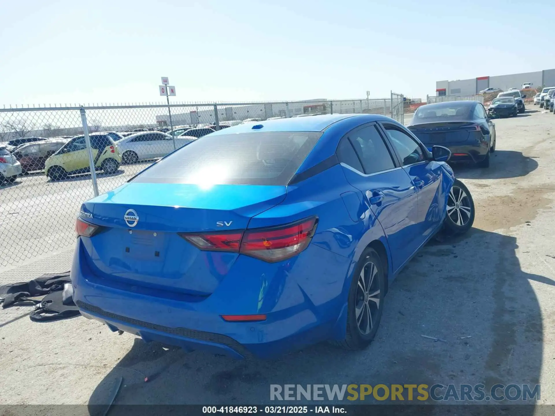 4 Photograph of a damaged car 3N1AB8CV9MY318282 NISSAN SENTRA 2021