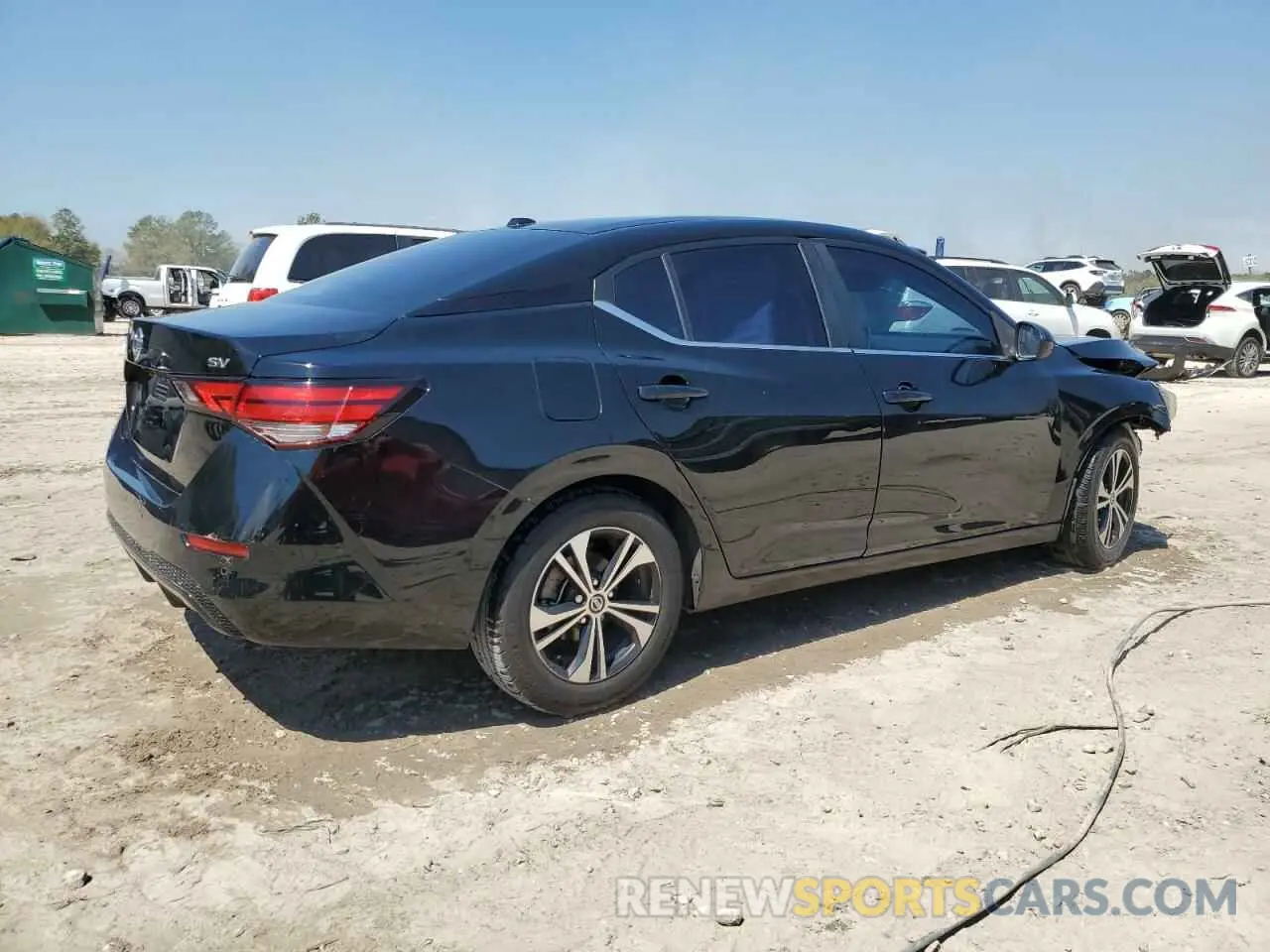 3 Photograph of a damaged car 3N1AB8CV9MY320923 NISSAN SENTRA 2021