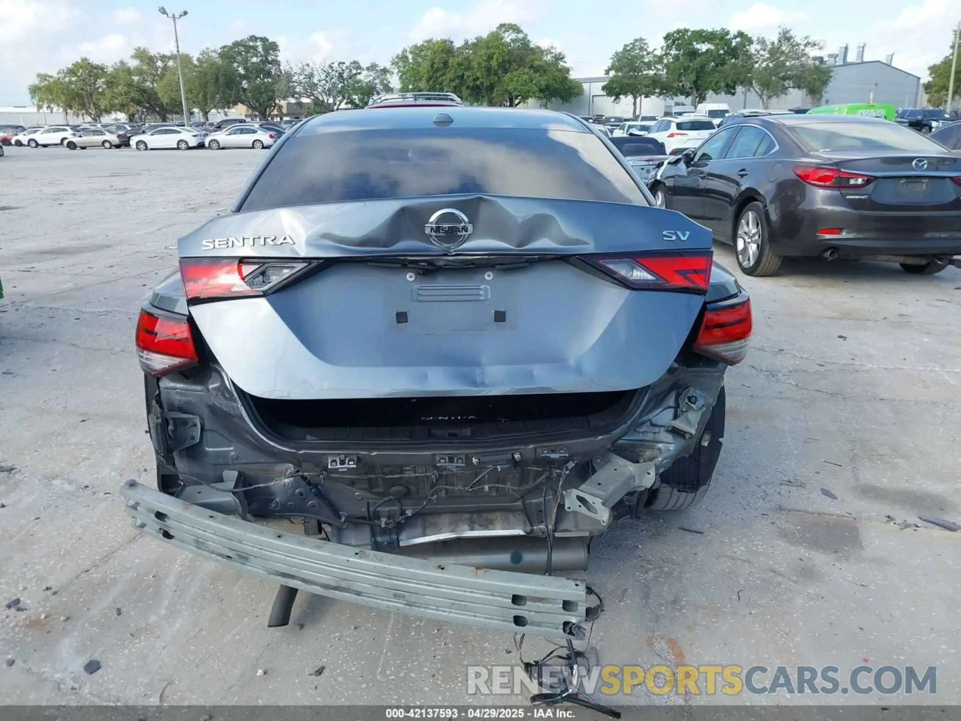 17 Photograph of a damaged car 3N1AB8CV9MY325426 NISSAN SENTRA 2021