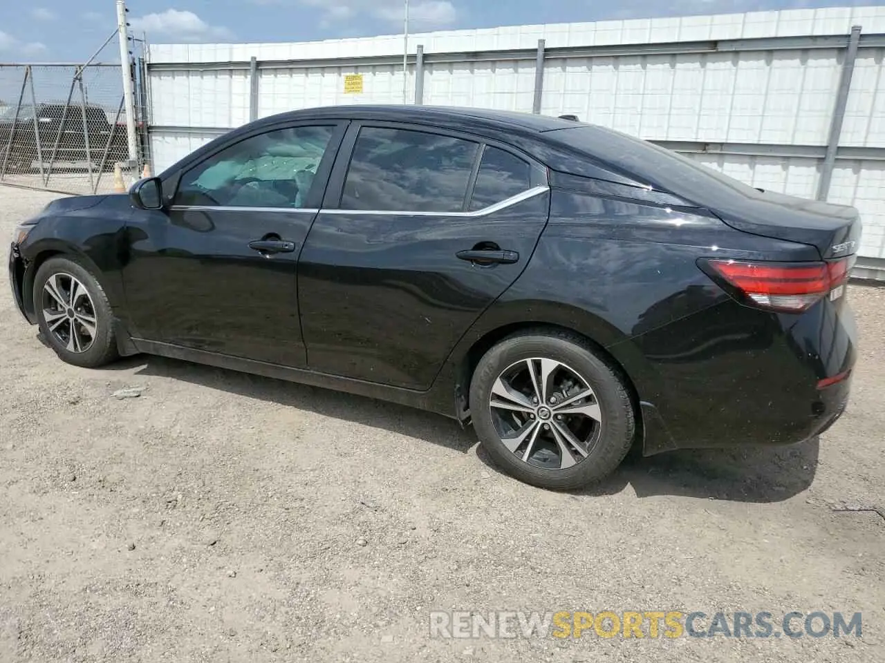 2 Photograph of a damaged car 3N1AB8CVXMY204467 NISSAN SENTRA 2021