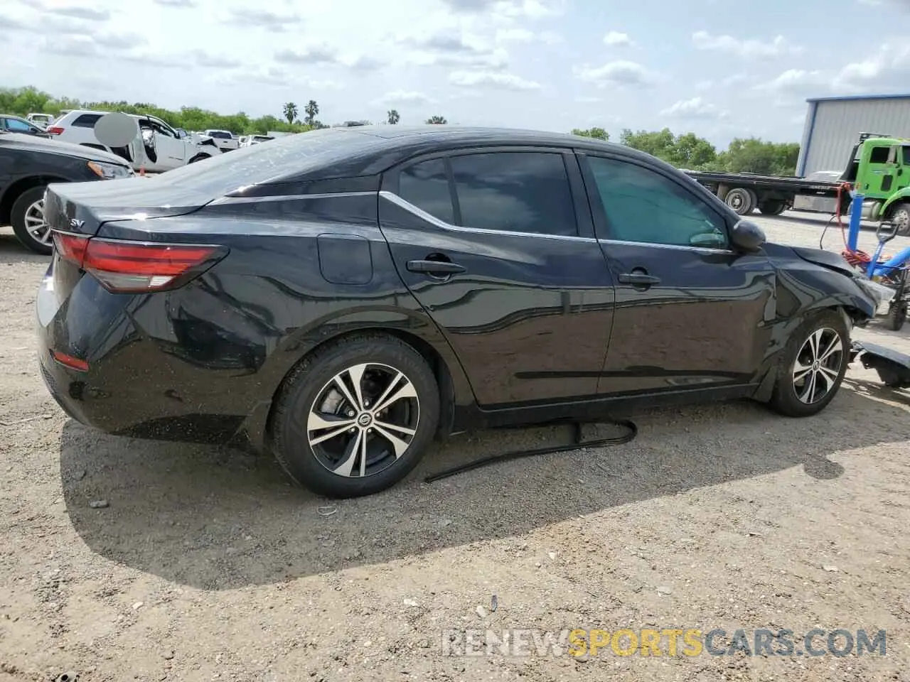 3 Photograph of a damaged car 3N1AB8CVXMY204467 NISSAN SENTRA 2021