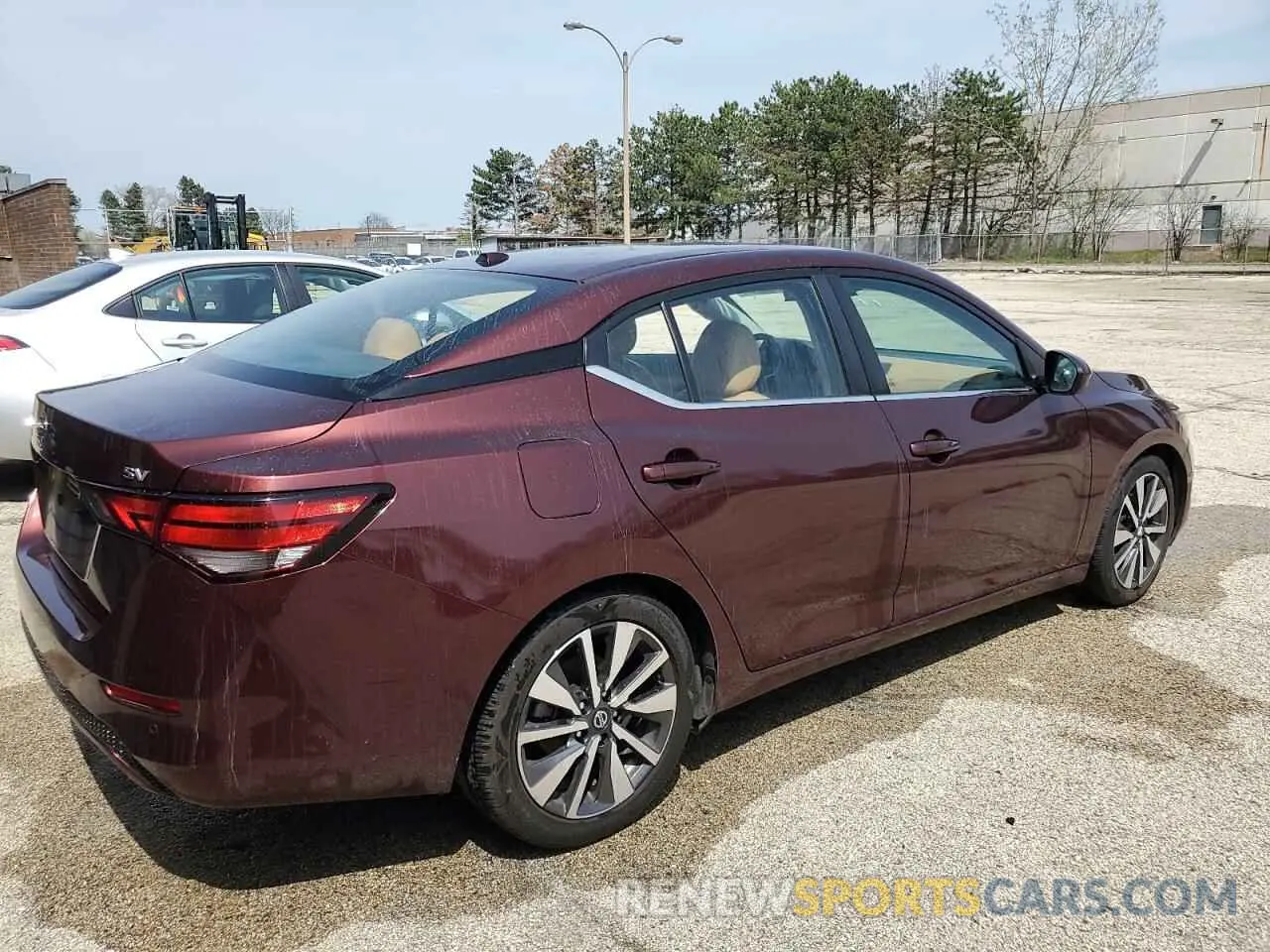 3 Photograph of a damaged car 3N1AB8CVXMY206073 NISSAN SENTRA 2021