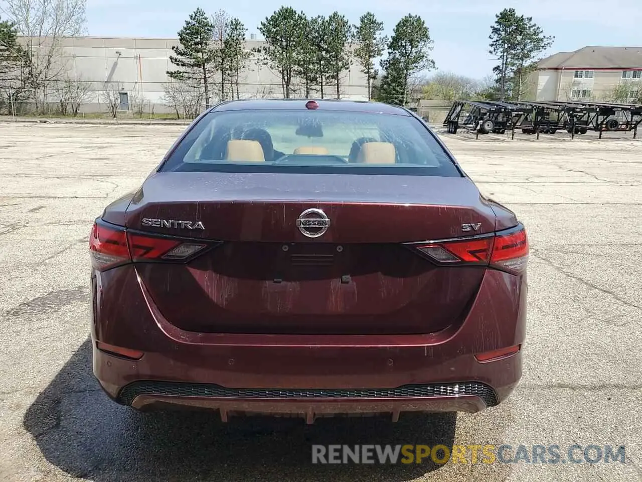 6 Photograph of a damaged car 3N1AB8CVXMY206073 NISSAN SENTRA 2021