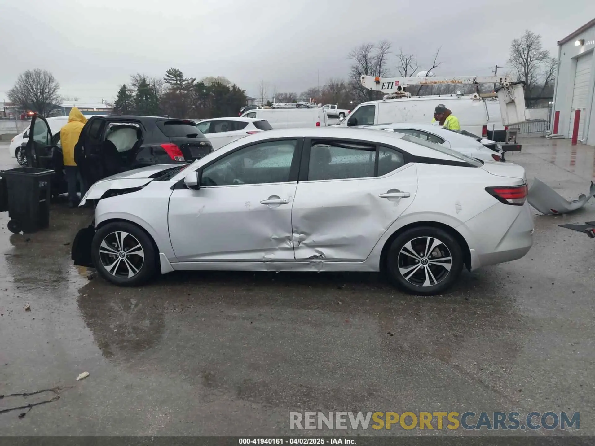 14 Photograph of a damaged car 3N1AB8CVXMY211273 NISSAN SENTRA 2021