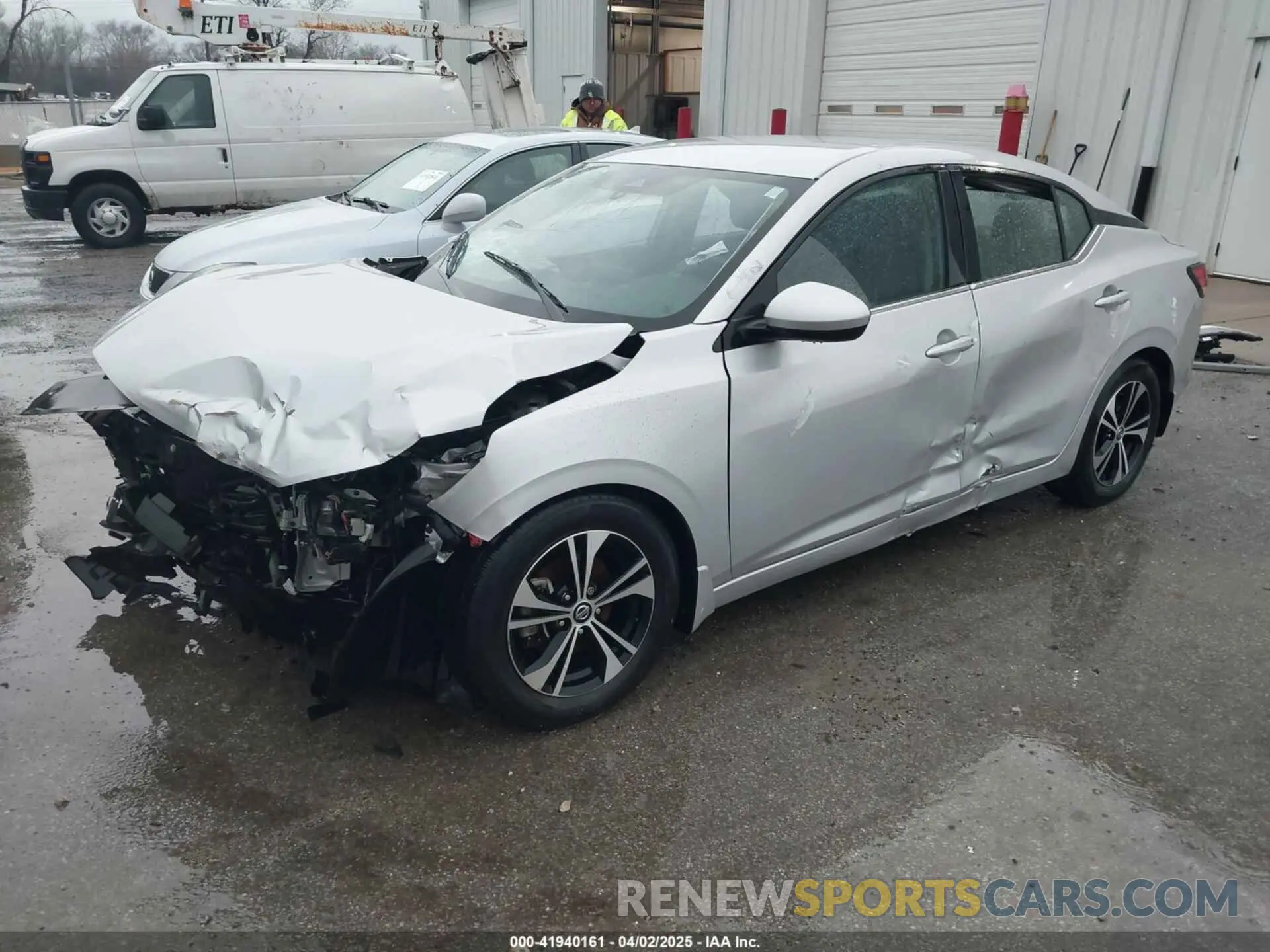 2 Photograph of a damaged car 3N1AB8CVXMY211273 NISSAN SENTRA 2021