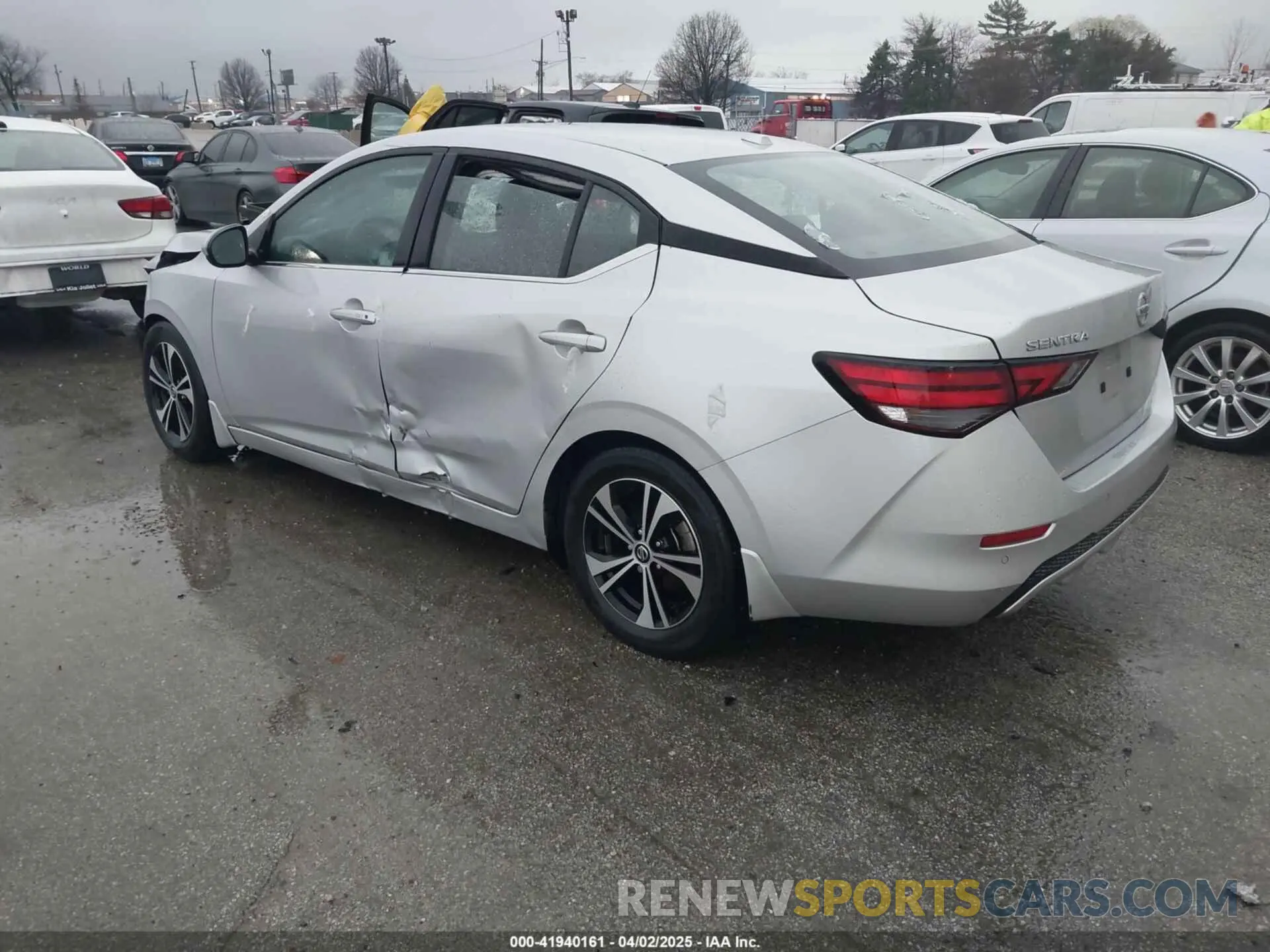 3 Photograph of a damaged car 3N1AB8CVXMY211273 NISSAN SENTRA 2021