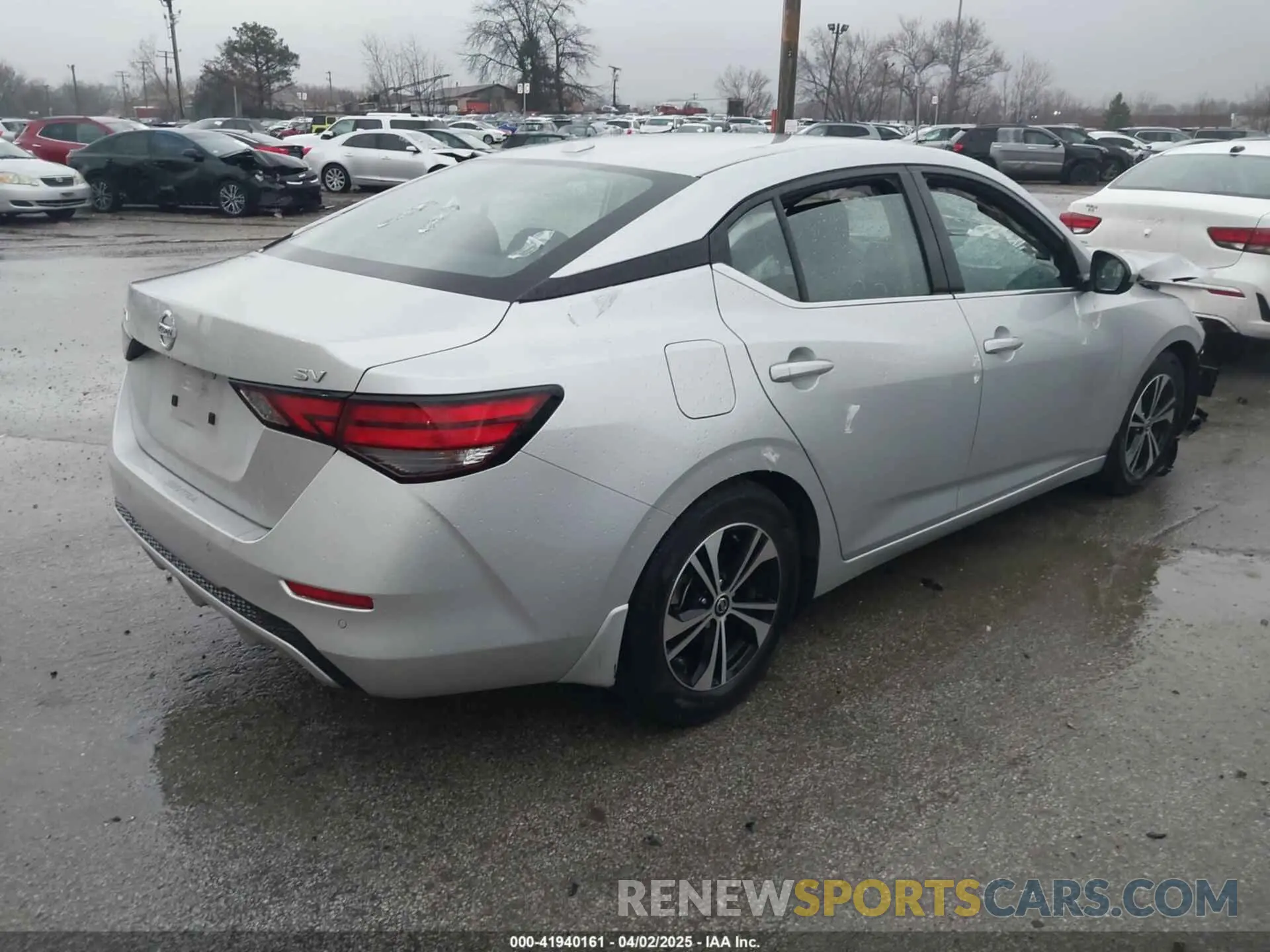 4 Photograph of a damaged car 3N1AB8CVXMY211273 NISSAN SENTRA 2021