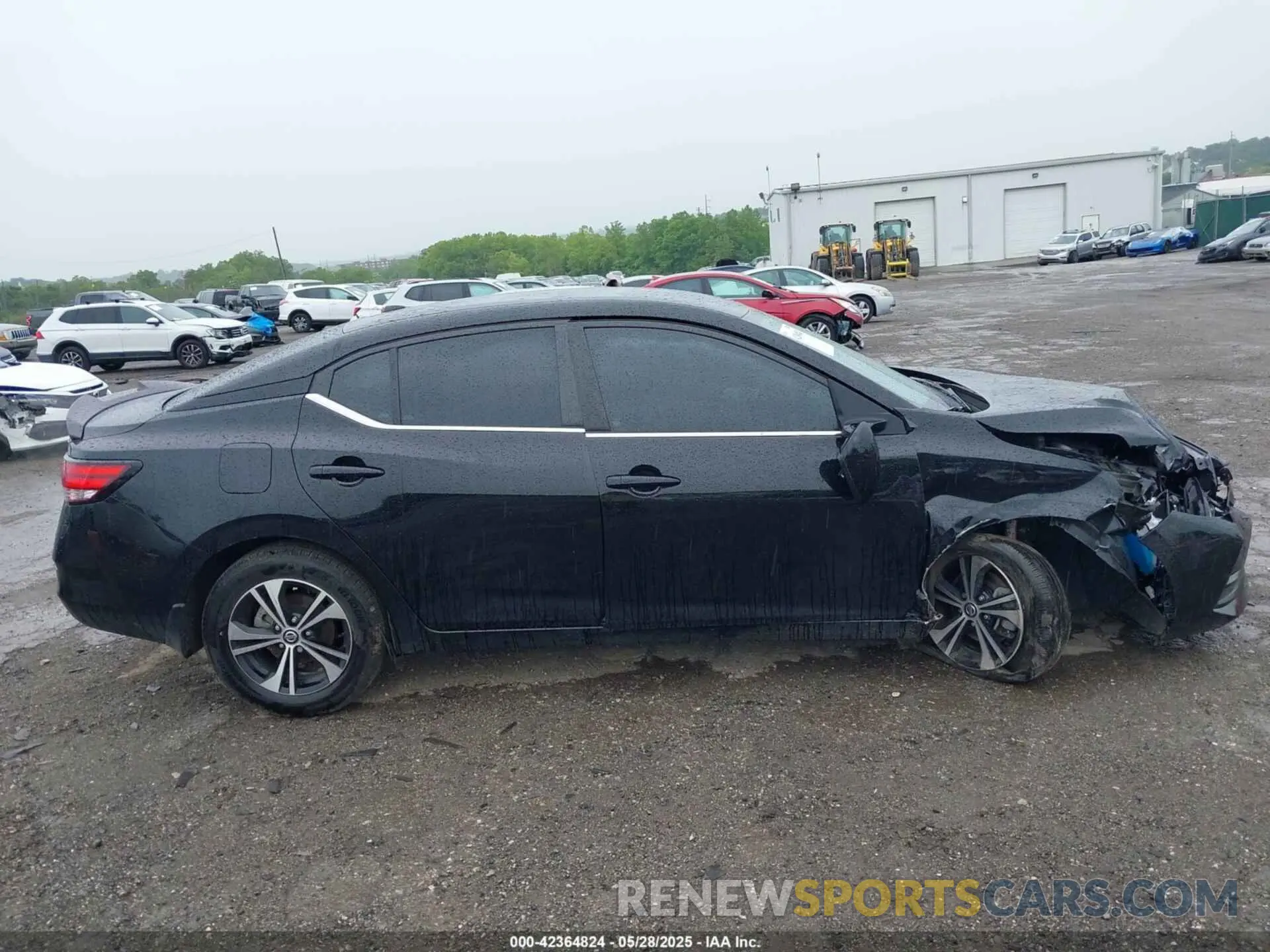 14 Photograph of a damaged car 3N1AB8CVXMY215209 NISSAN SENTRA 2021