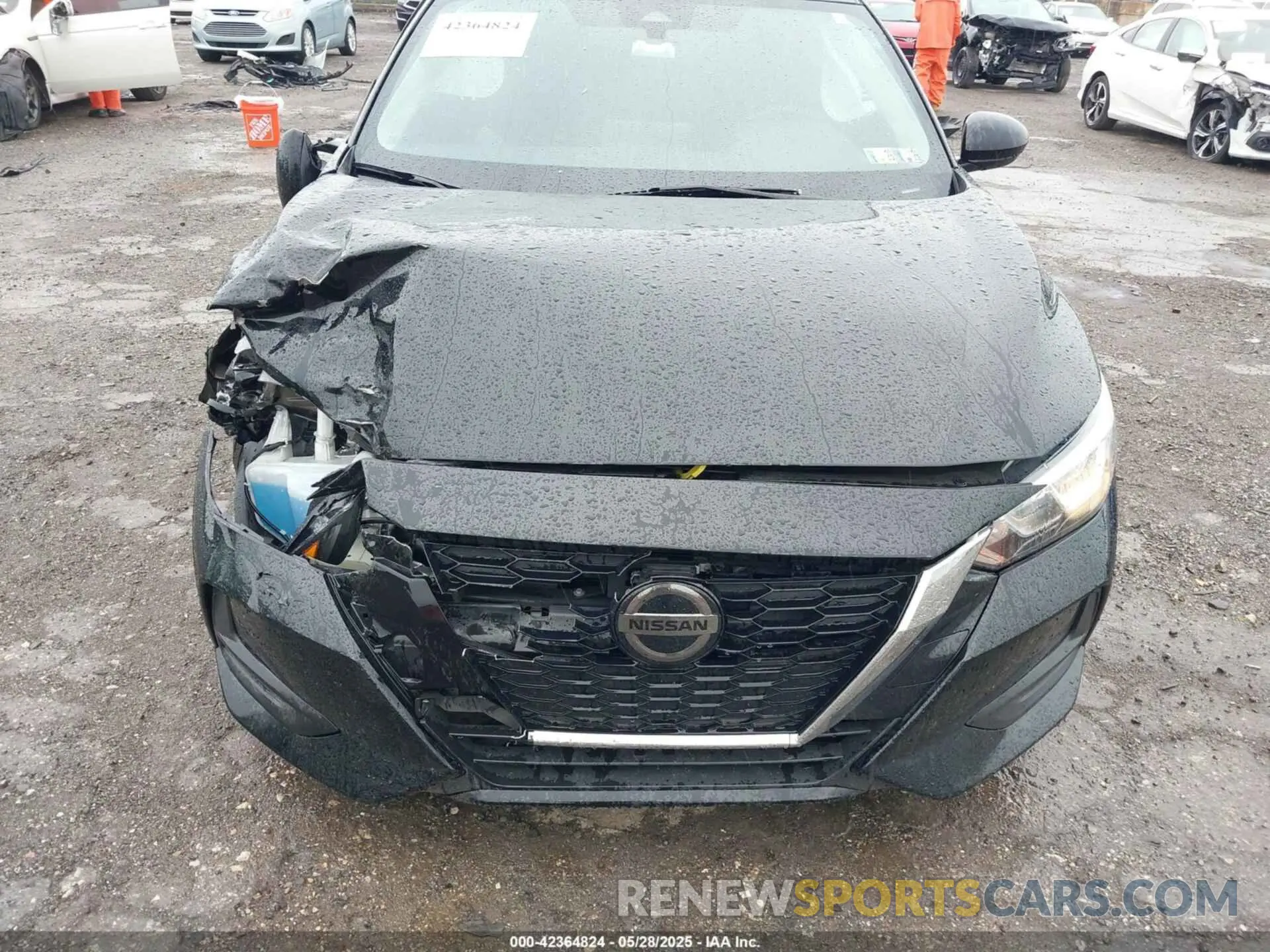 6 Photograph of a damaged car 3N1AB8CVXMY215209 NISSAN SENTRA 2021