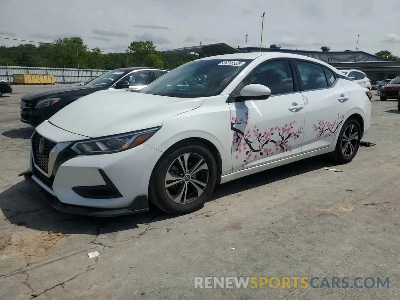 1 Photograph of a damaged car 3N1AB8CVXMY245794 NISSAN SENTRA 2021