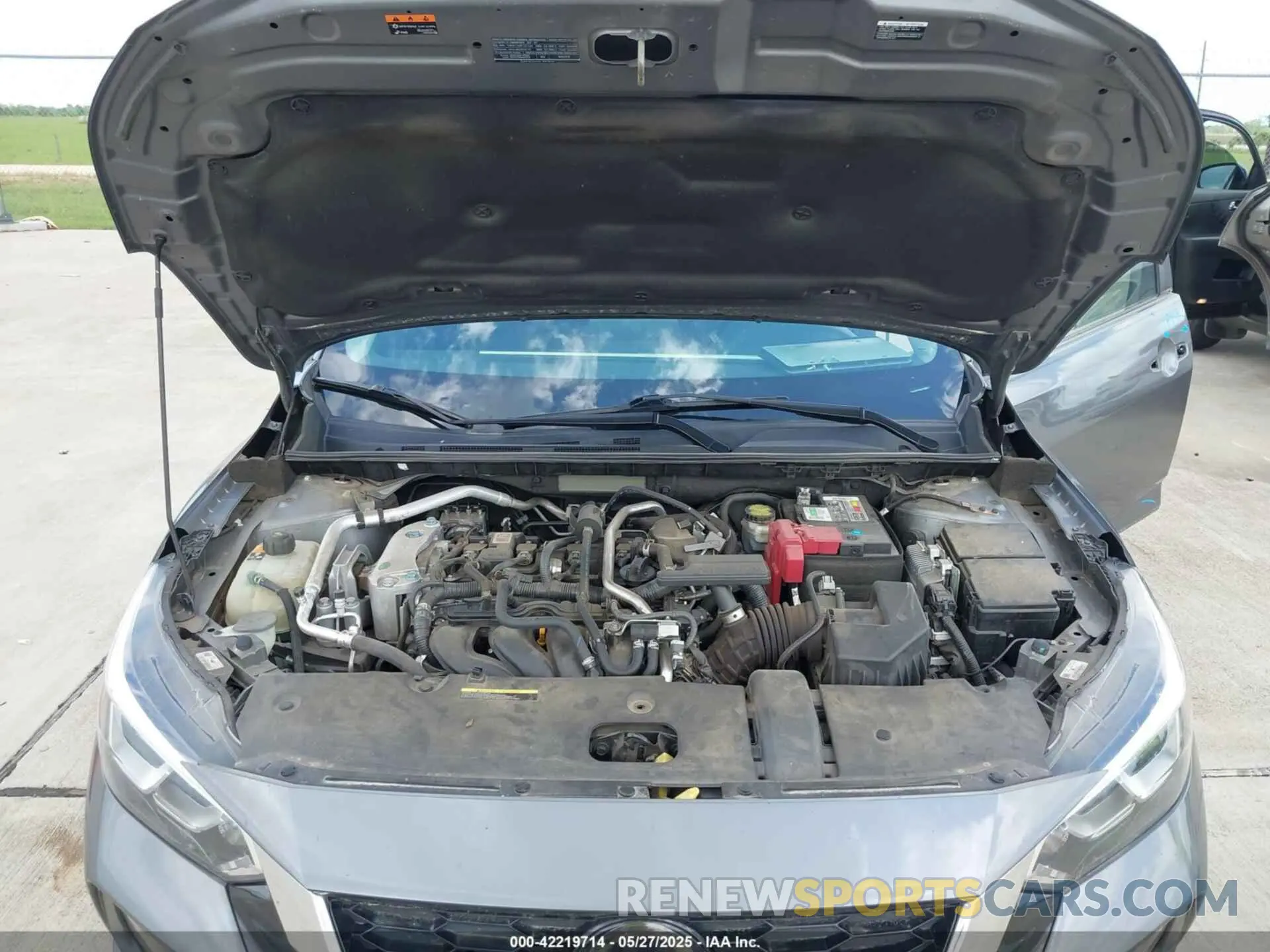 10 Photograph of a damaged car 3N1AB8CVXMY245939 NISSAN SENTRA 2021