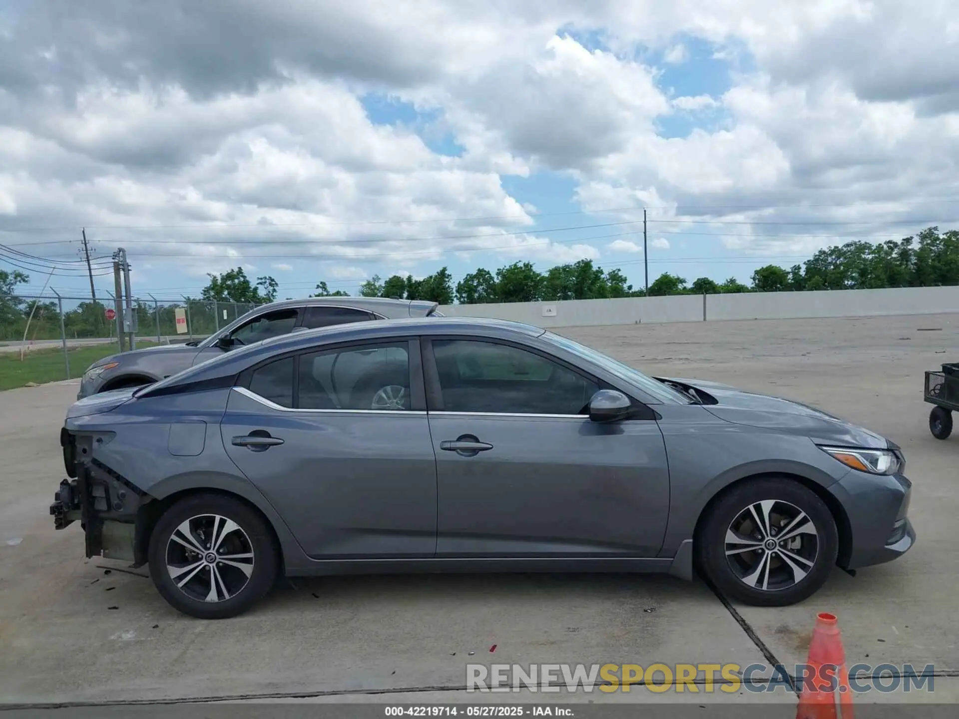 14 Photograph of a damaged car 3N1AB8CVXMY245939 NISSAN SENTRA 2021