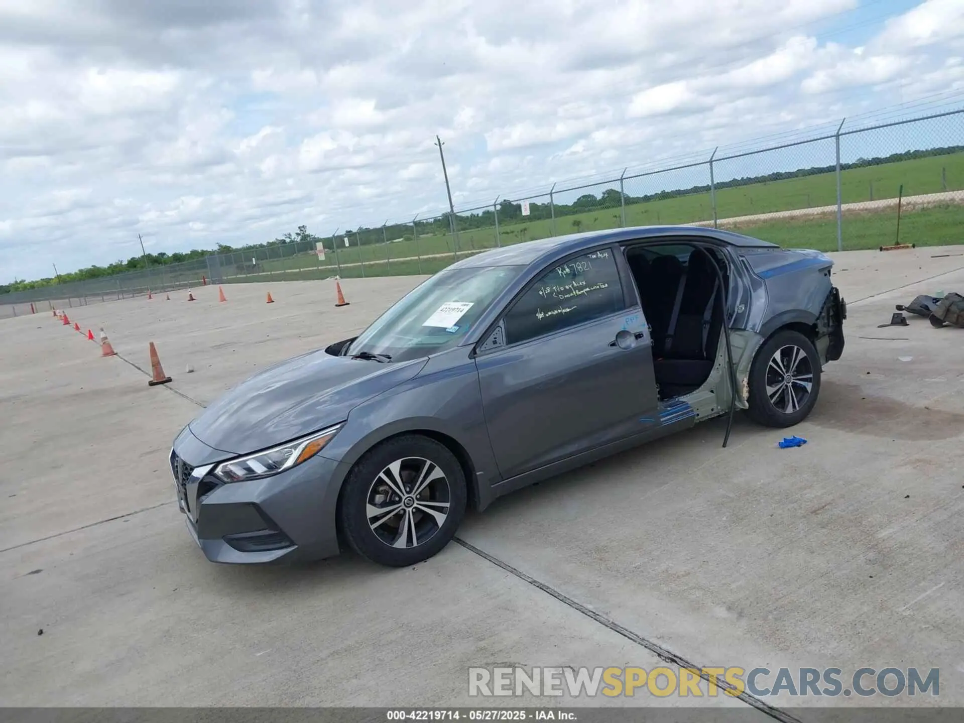 2 Photograph of a damaged car 3N1AB8CVXMY245939 NISSAN SENTRA 2021