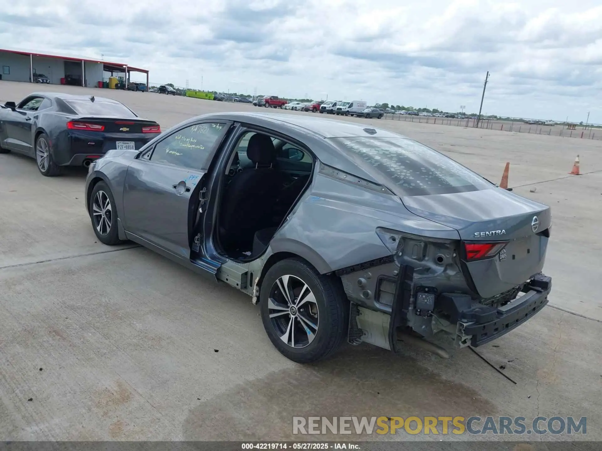 3 Photograph of a damaged car 3N1AB8CVXMY245939 NISSAN SENTRA 2021