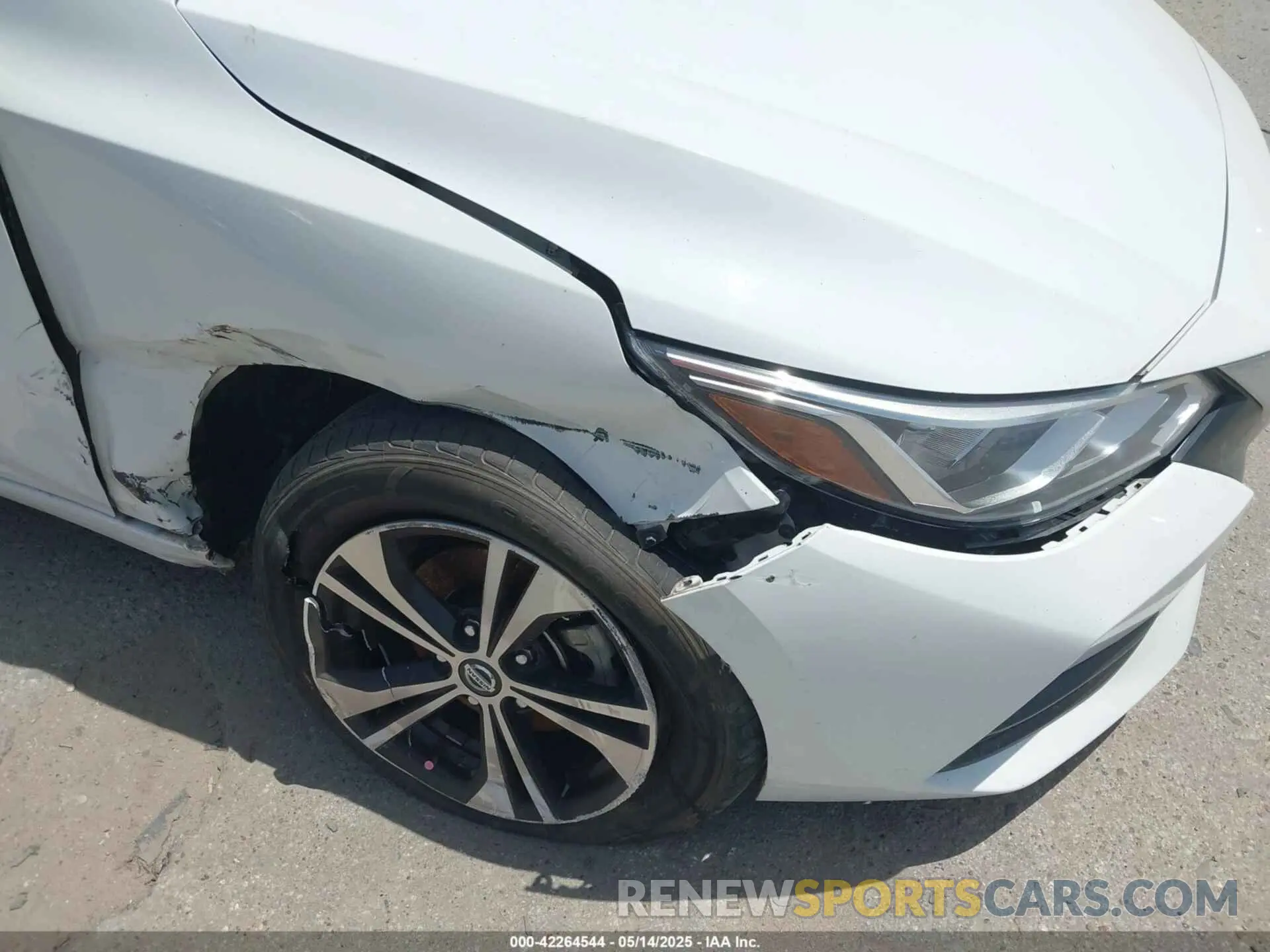 6 Photograph of a damaged car 3N1AB8CVXMY251143 NISSAN SENTRA 2021