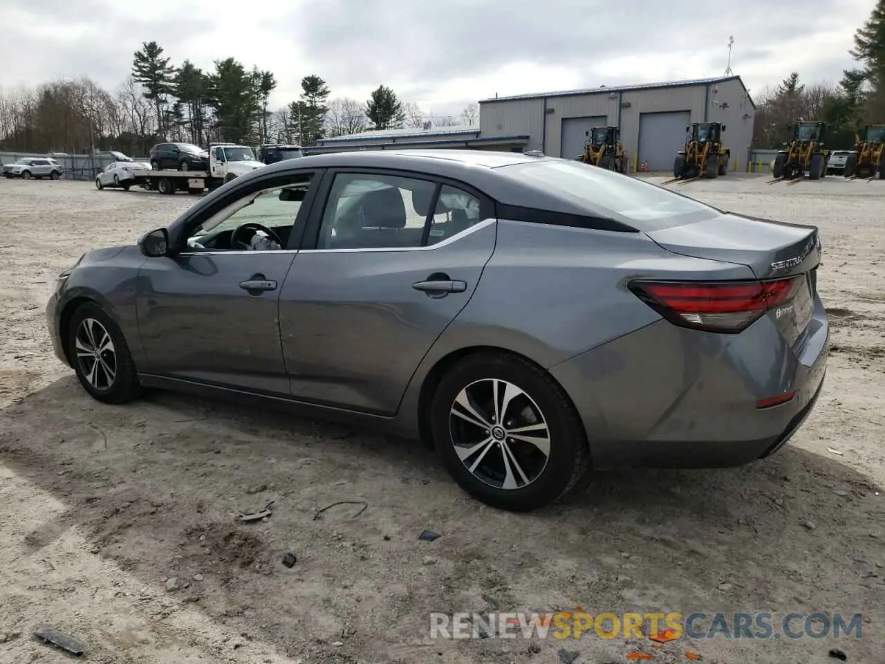 2 Photograph of a damaged car 3N1AB8CVXMY255368 NISSAN SENTRA 2021