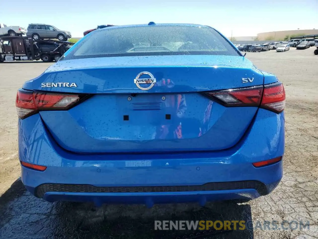6 Photograph of a damaged car 3N1AB8CVXMY262837 NISSAN SENTRA 2021
