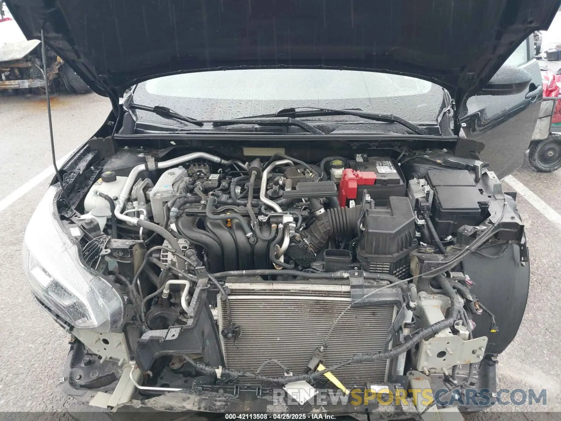 10 Photograph of a damaged car 3N1AB8CVXMY282604 NISSAN SENTRA 2021