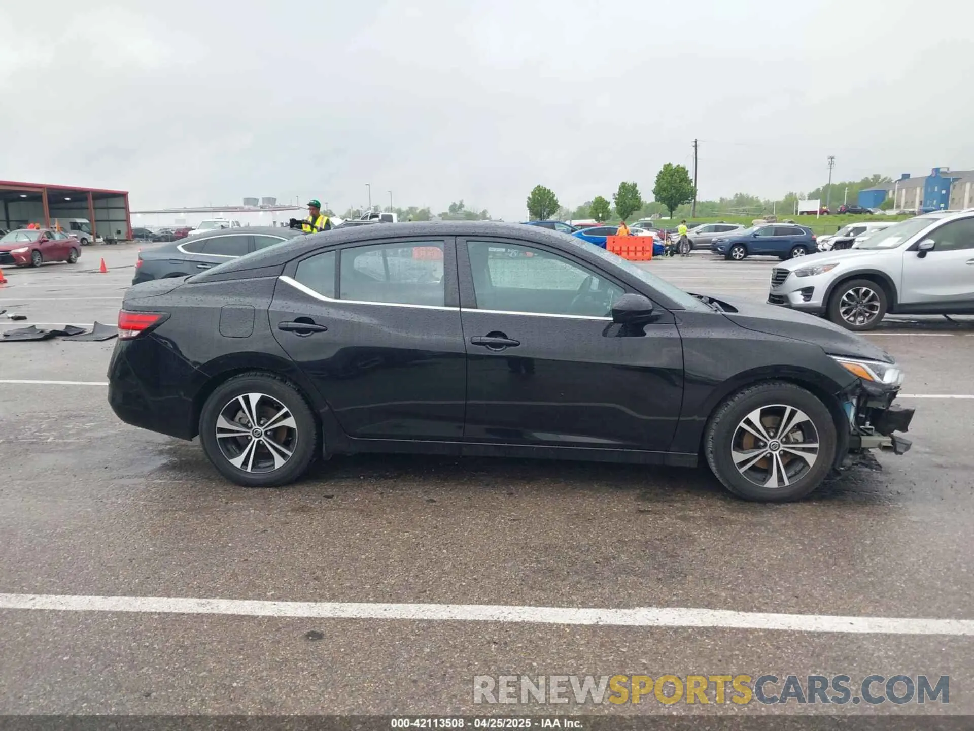 14 Photograph of a damaged car 3N1AB8CVXMY282604 NISSAN SENTRA 2021