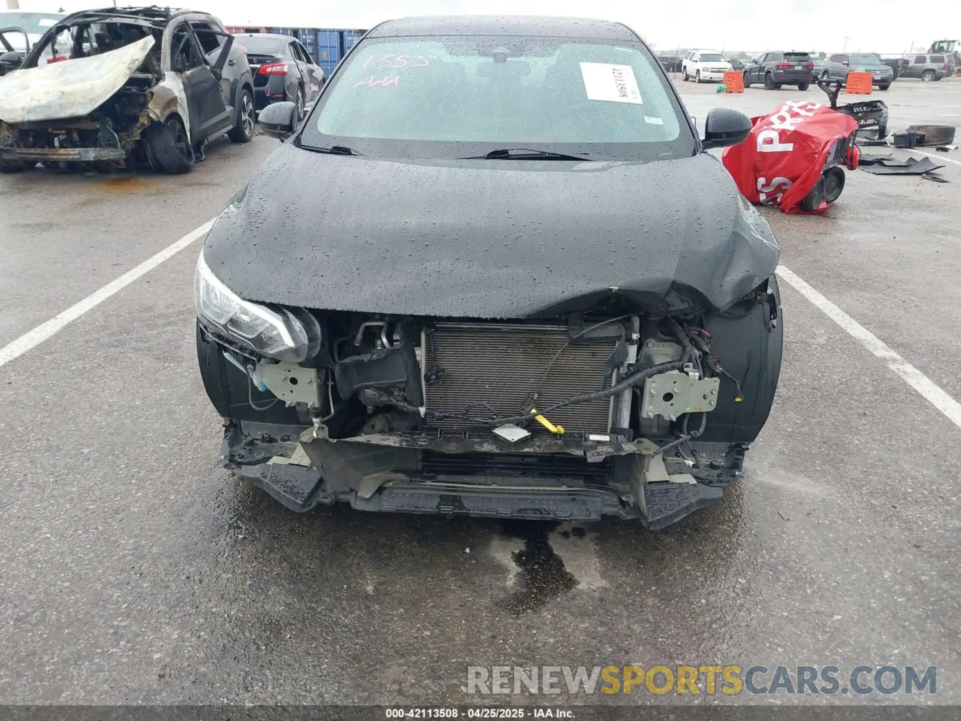 6 Photograph of a damaged car 3N1AB8CVXMY282604 NISSAN SENTRA 2021