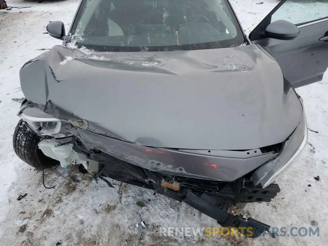 12 Photograph of a damaged car 3N1AB8CVXMY284398 NISSAN SENTRA 2021