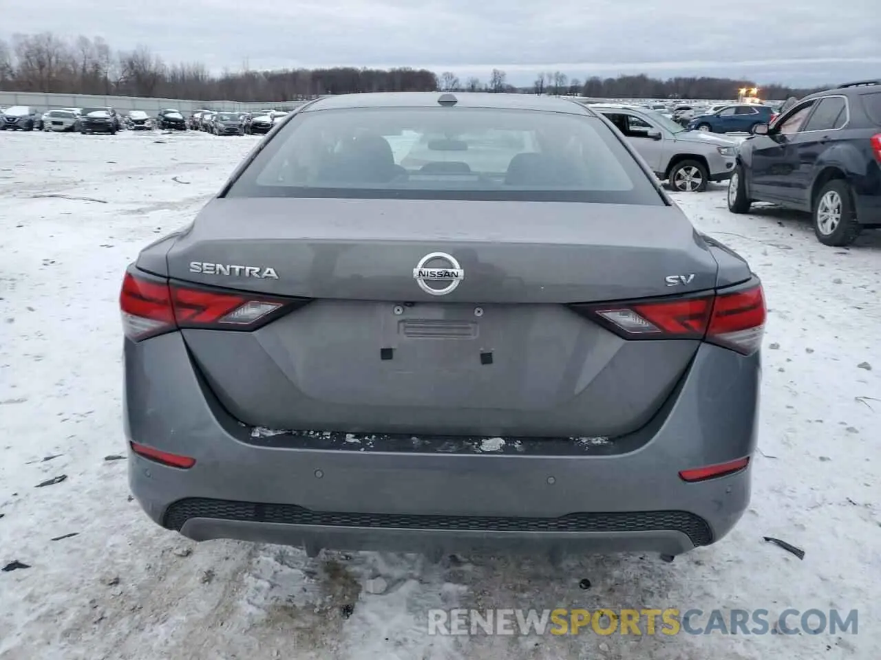 6 Photograph of a damaged car 3N1AB8CVXMY284398 NISSAN SENTRA 2021