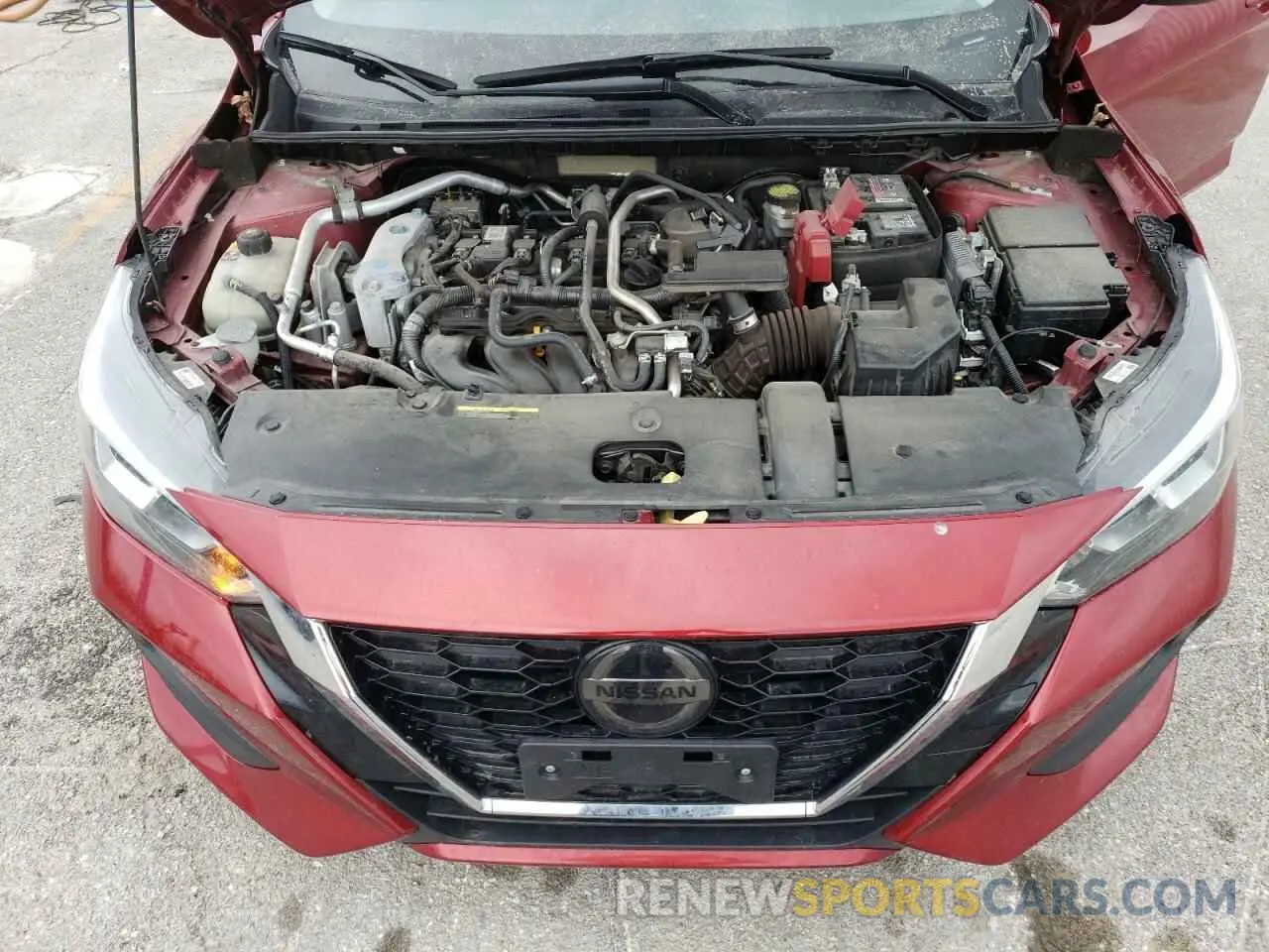 13 Photograph of a damaged car 3N1AB8CVXMY284899 NISSAN SENTRA 2021