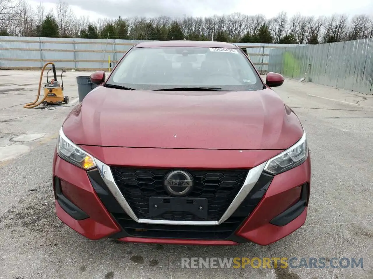 5 Photograph of a damaged car 3N1AB8CVXMY284899 NISSAN SENTRA 2021