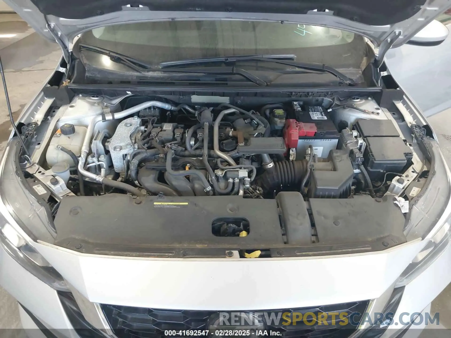 10 Photograph of a damaged car 3N1AB8CVXMY294865 NISSAN SENTRA 2021