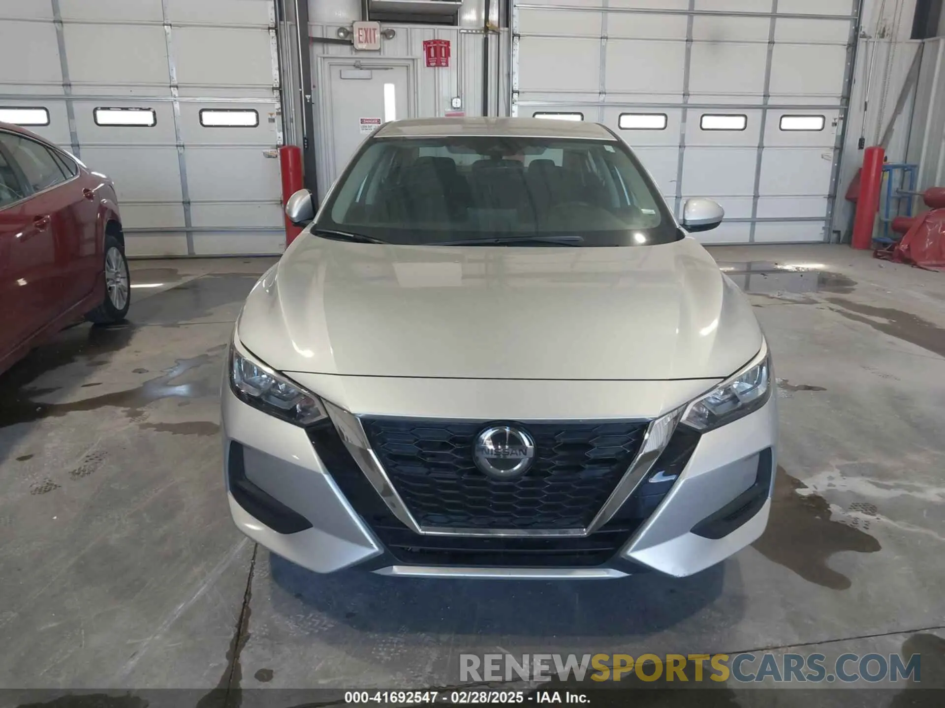 12 Photograph of a damaged car 3N1AB8CVXMY294865 NISSAN SENTRA 2021