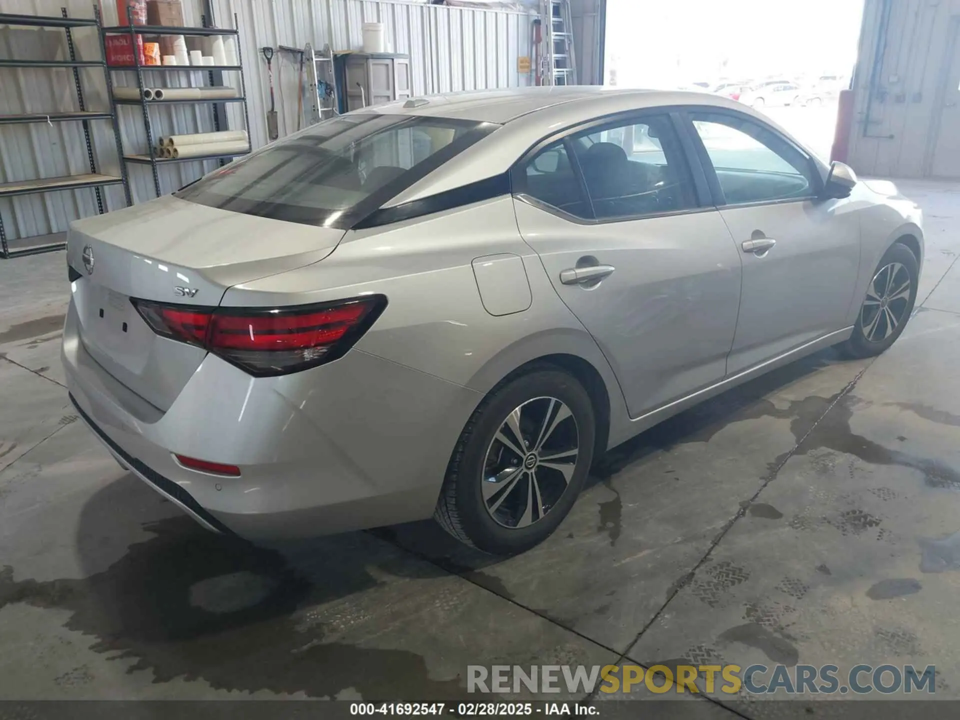4 Photograph of a damaged car 3N1AB8CVXMY294865 NISSAN SENTRA 2021