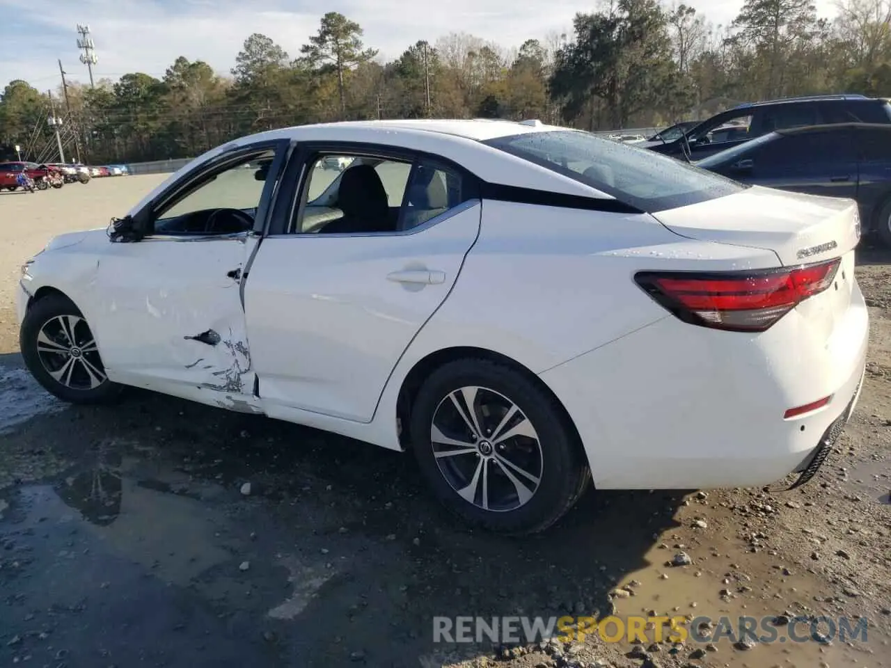 2 Photograph of a damaged car 3N1AB8CVXMY299497 NISSAN SENTRA 2021