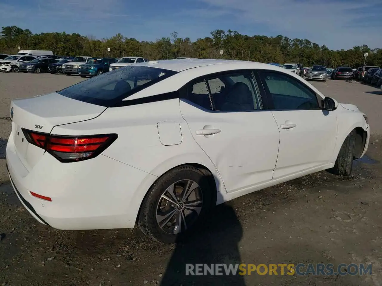3 Photograph of a damaged car 3N1AB8CVXMY299497 NISSAN SENTRA 2021