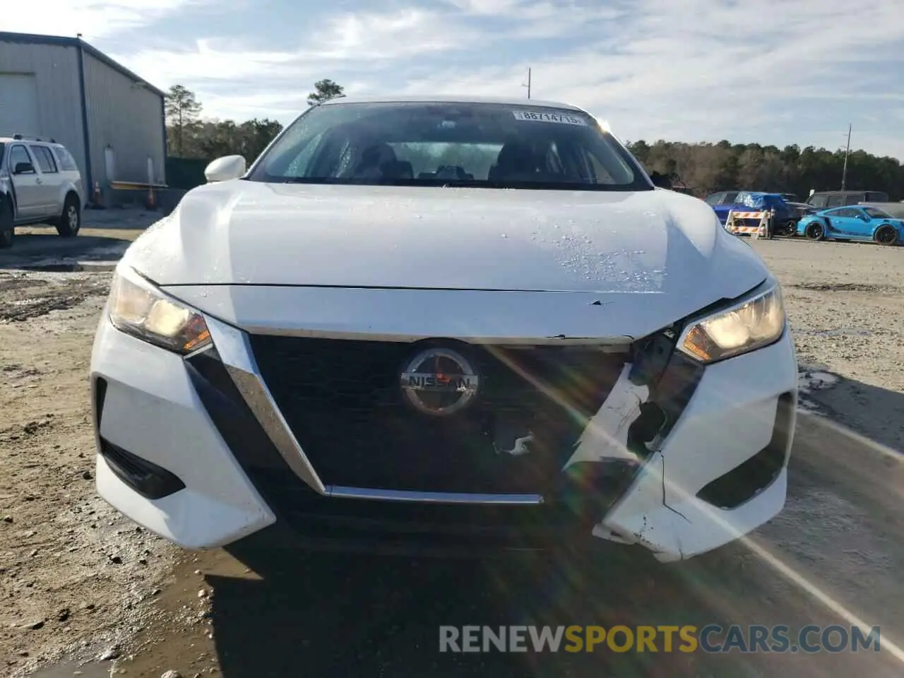 5 Photograph of a damaged car 3N1AB8CVXMY299497 NISSAN SENTRA 2021