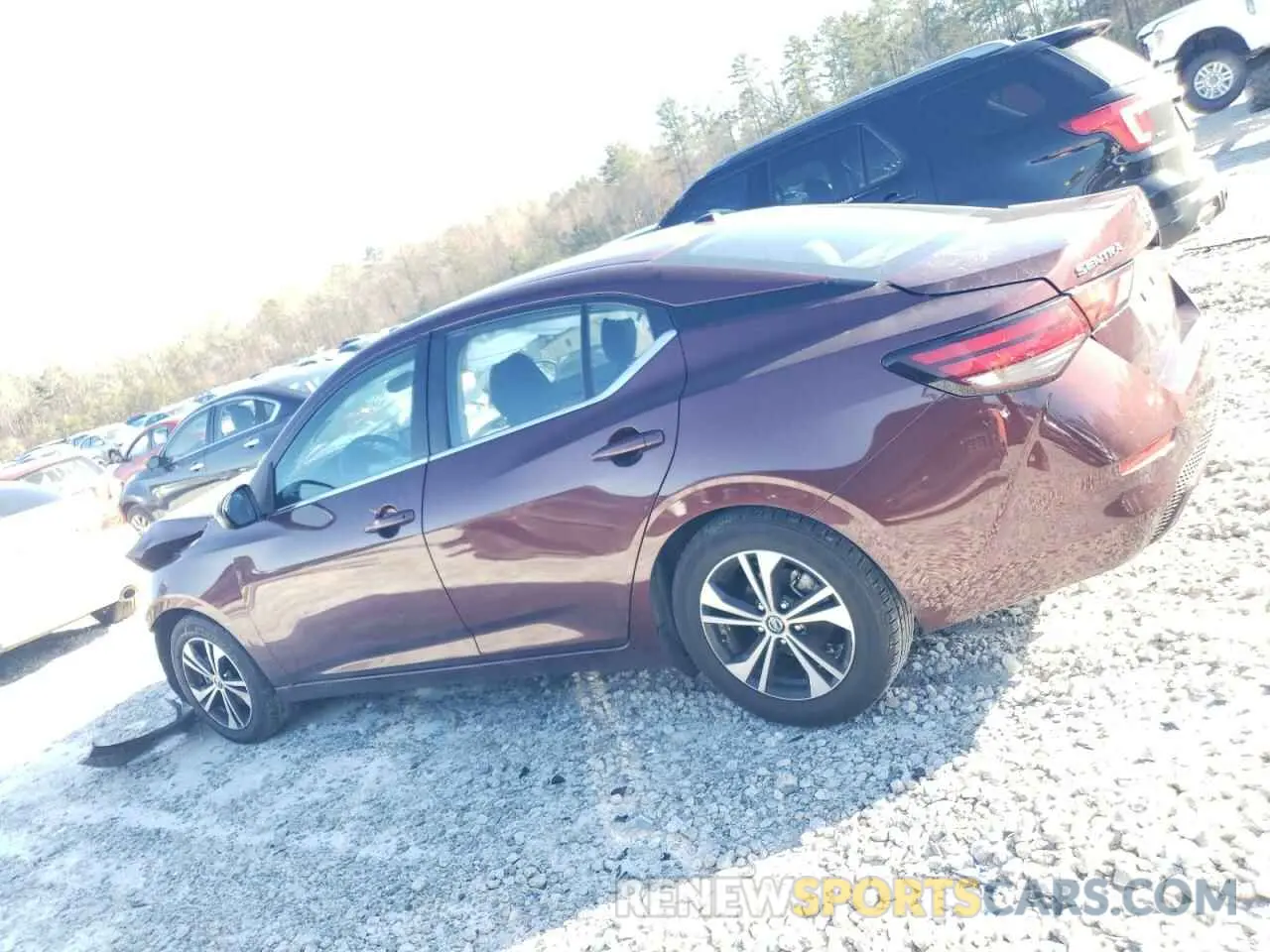 2 Photograph of a damaged car 3N1AB8CVXMY299726 NISSAN SENTRA 2021
