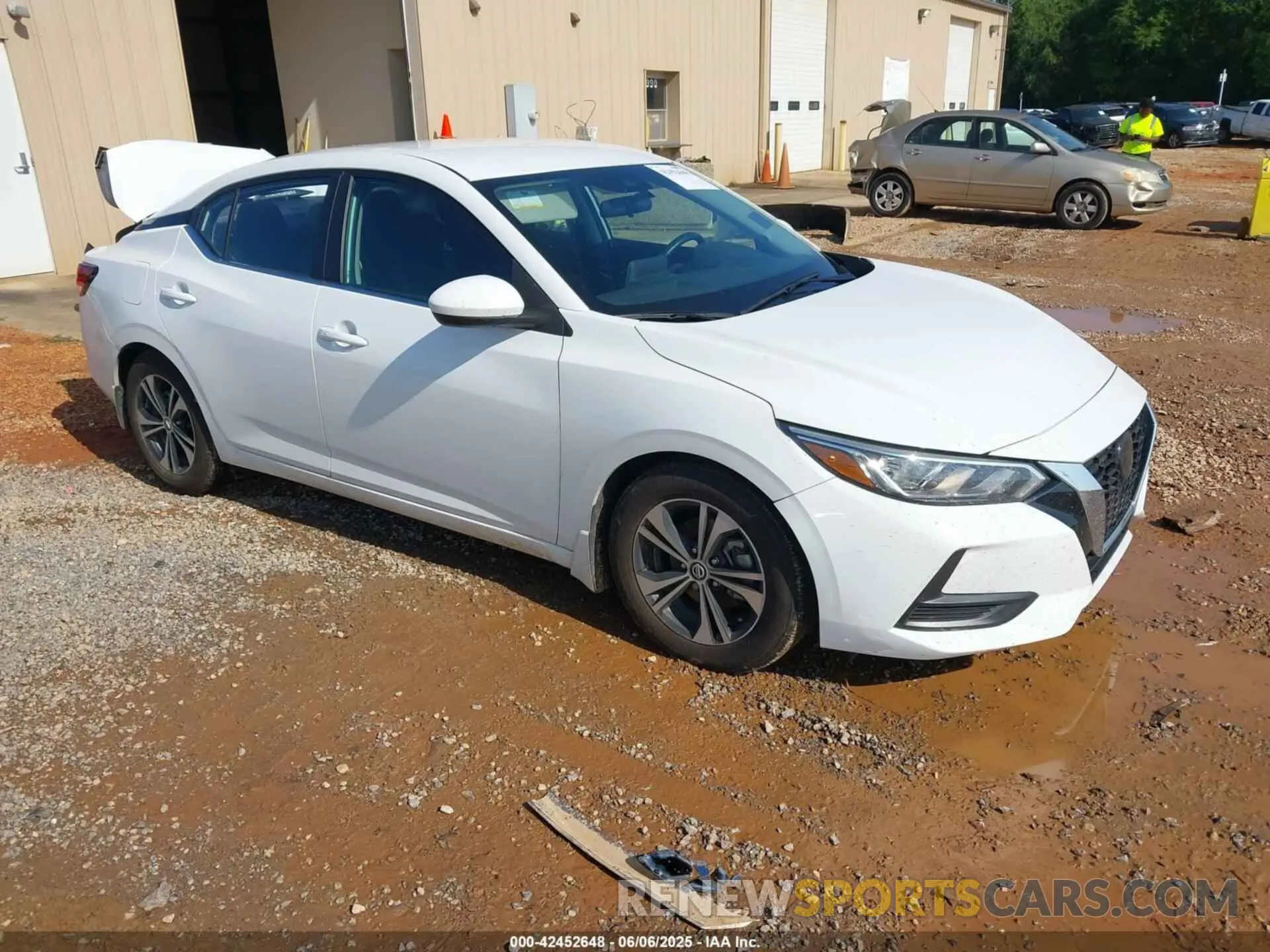 1 Photograph of a damaged car 3N1AB8CVXMY306982 NISSAN SENTRA 2021