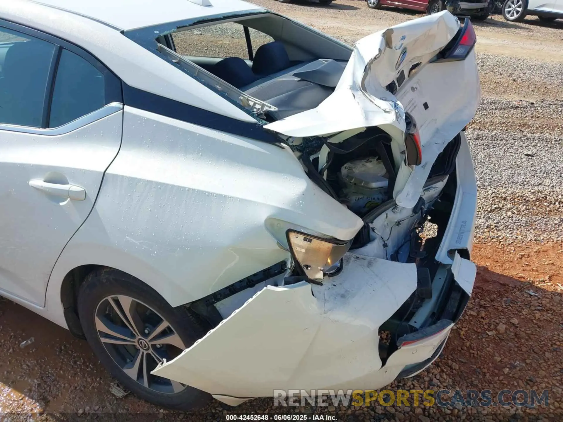 18 Photograph of a damaged car 3N1AB8CVXMY306982 NISSAN SENTRA 2021